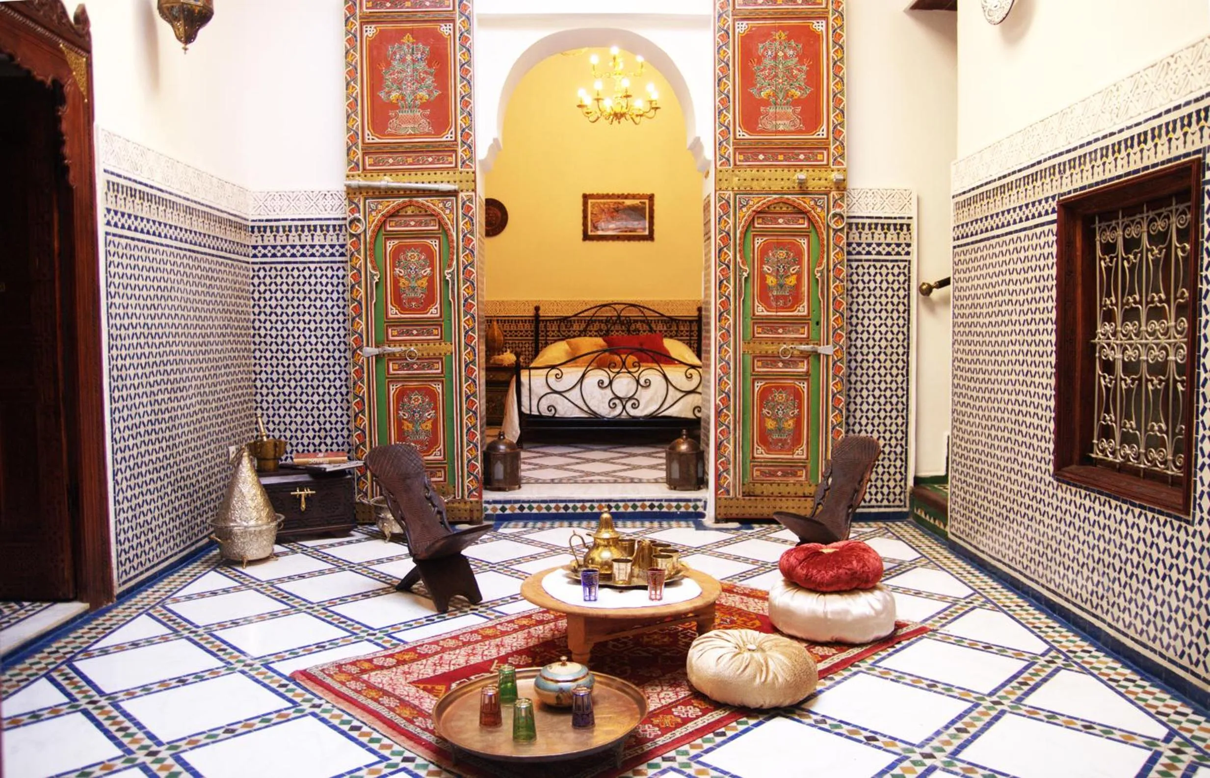 Patio in Riad Fes Kettani