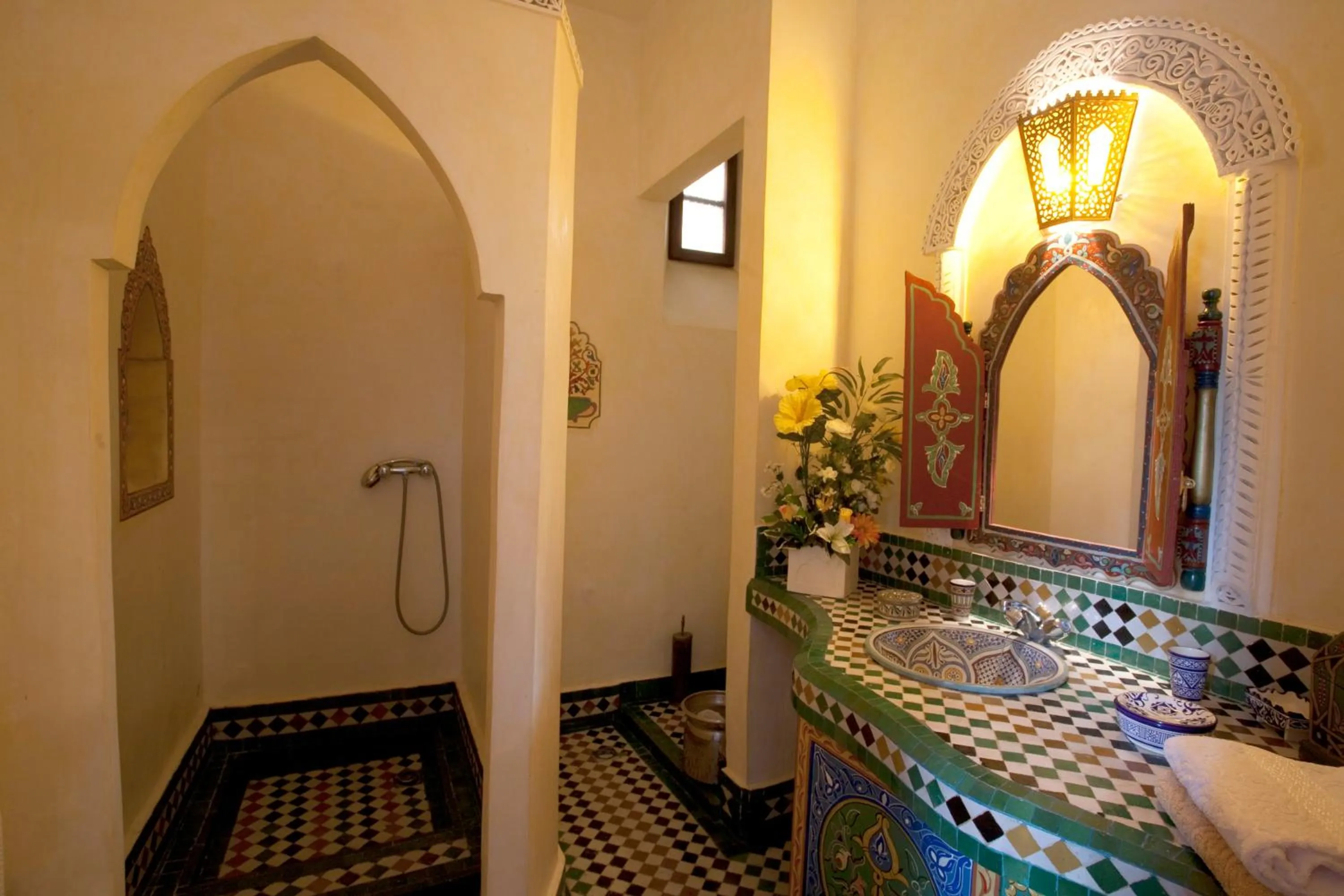 Bathroom in Riad Fes Kettani