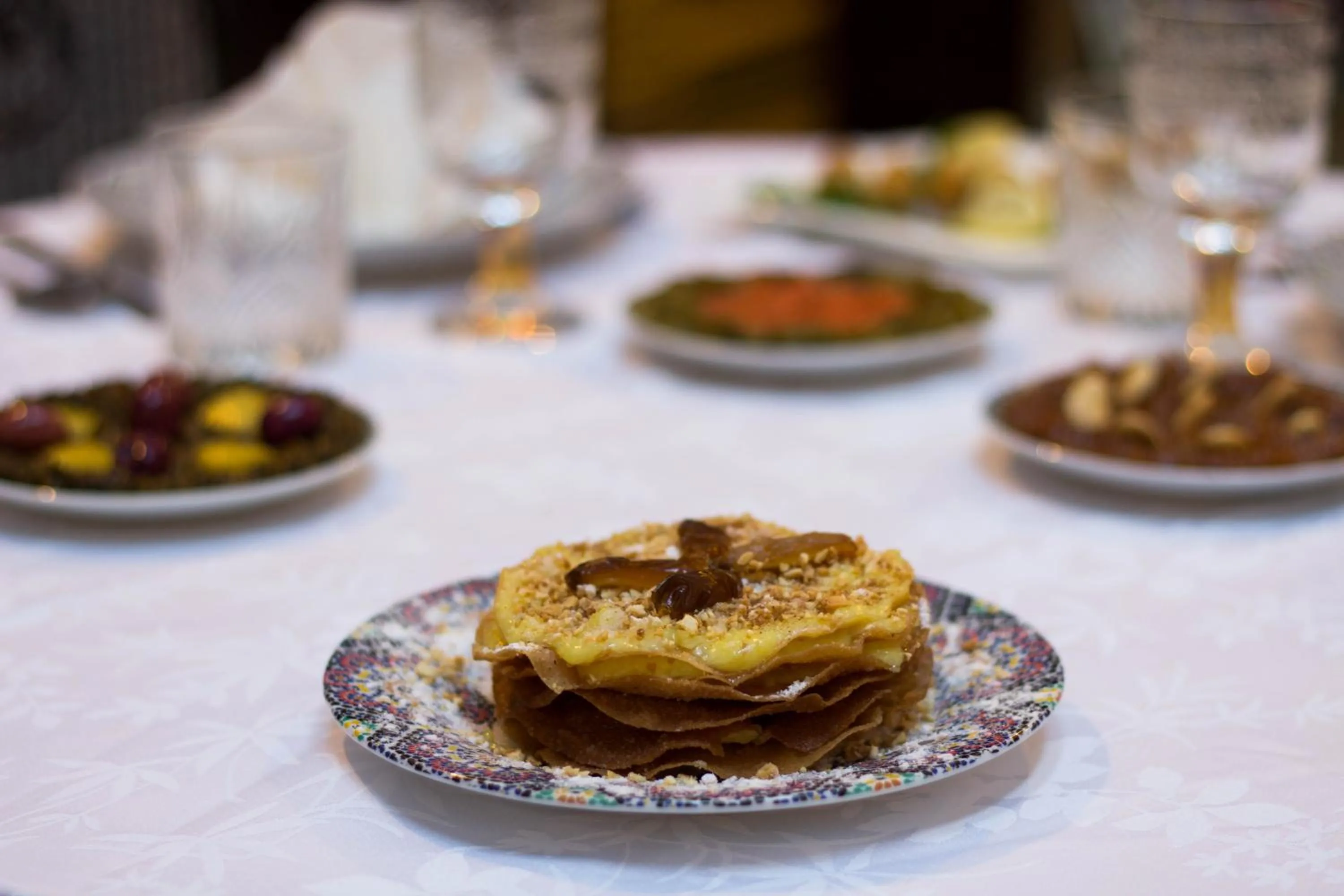 Food close-up in Riad Fes Kettani