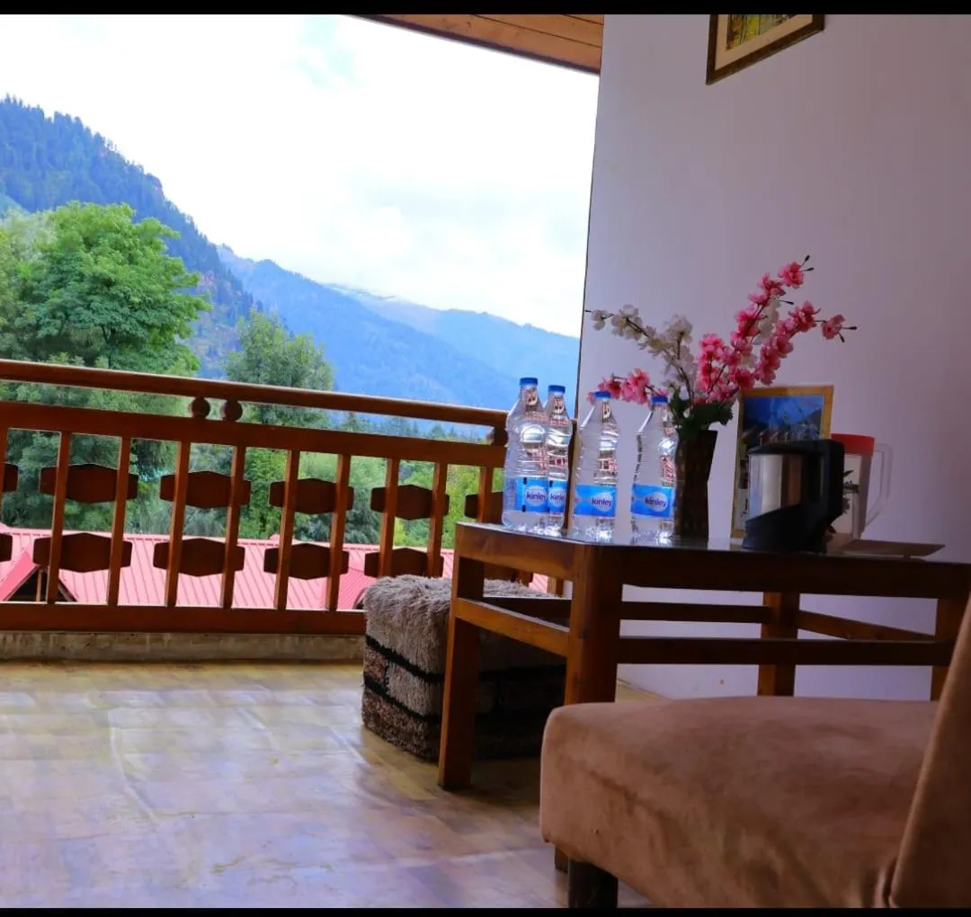 View (from property/room) in Hotel Hilltop At Mall Road Manali With Open Terrace