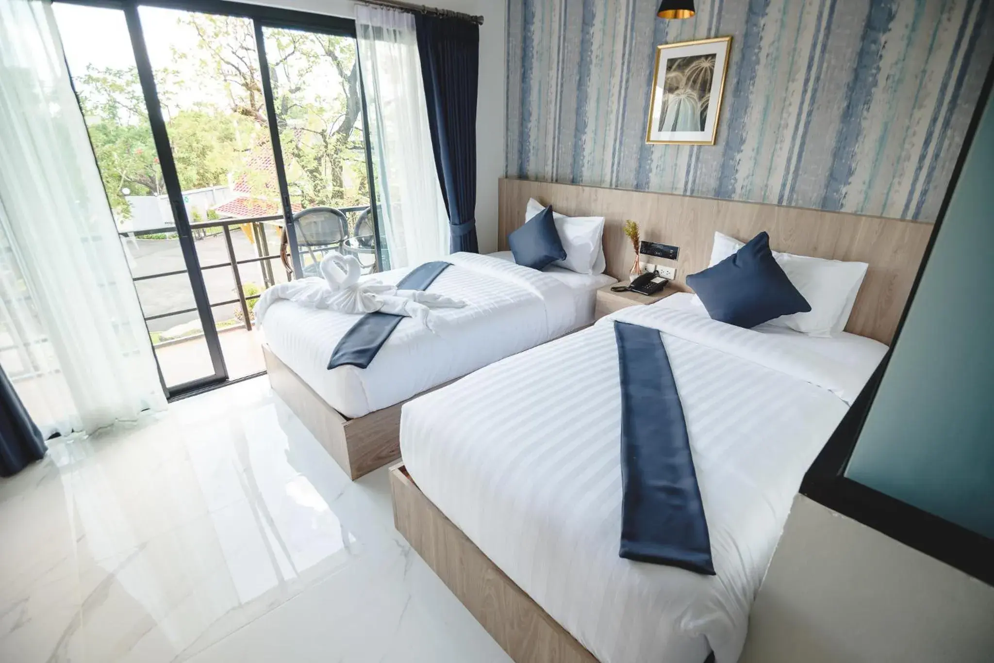 Bed in Phuengluang Riverside Hotel Chanthaburi Bed in Phuengluang Riverside Hotel Chanthaburi
