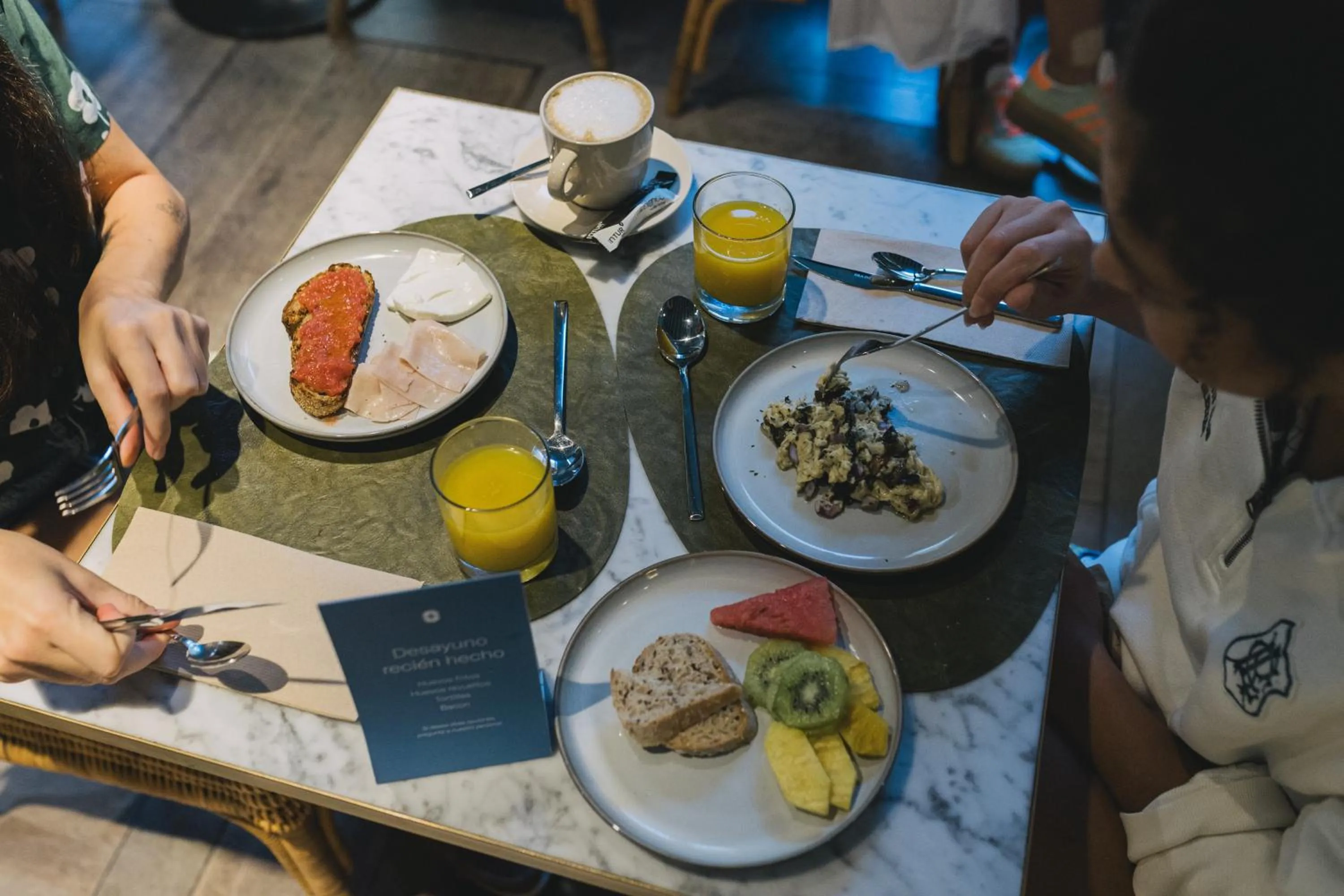 Breakfast in Intelier Casa de Indias