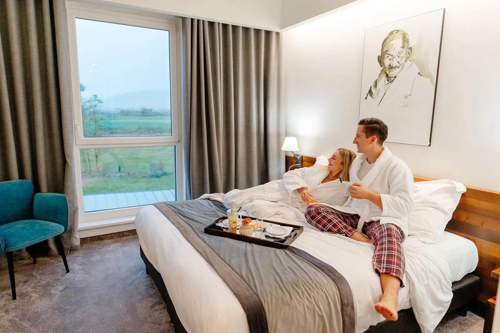 Bed in Best Western Plus Hotel & Restaurant Les Humanistes Colmar Nord