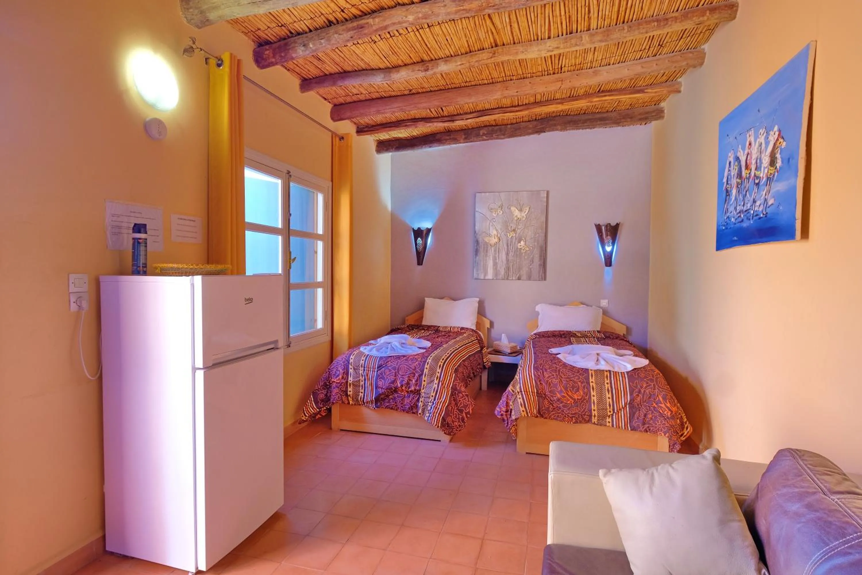 Bedroom, Bed in Hacienda Marrakech