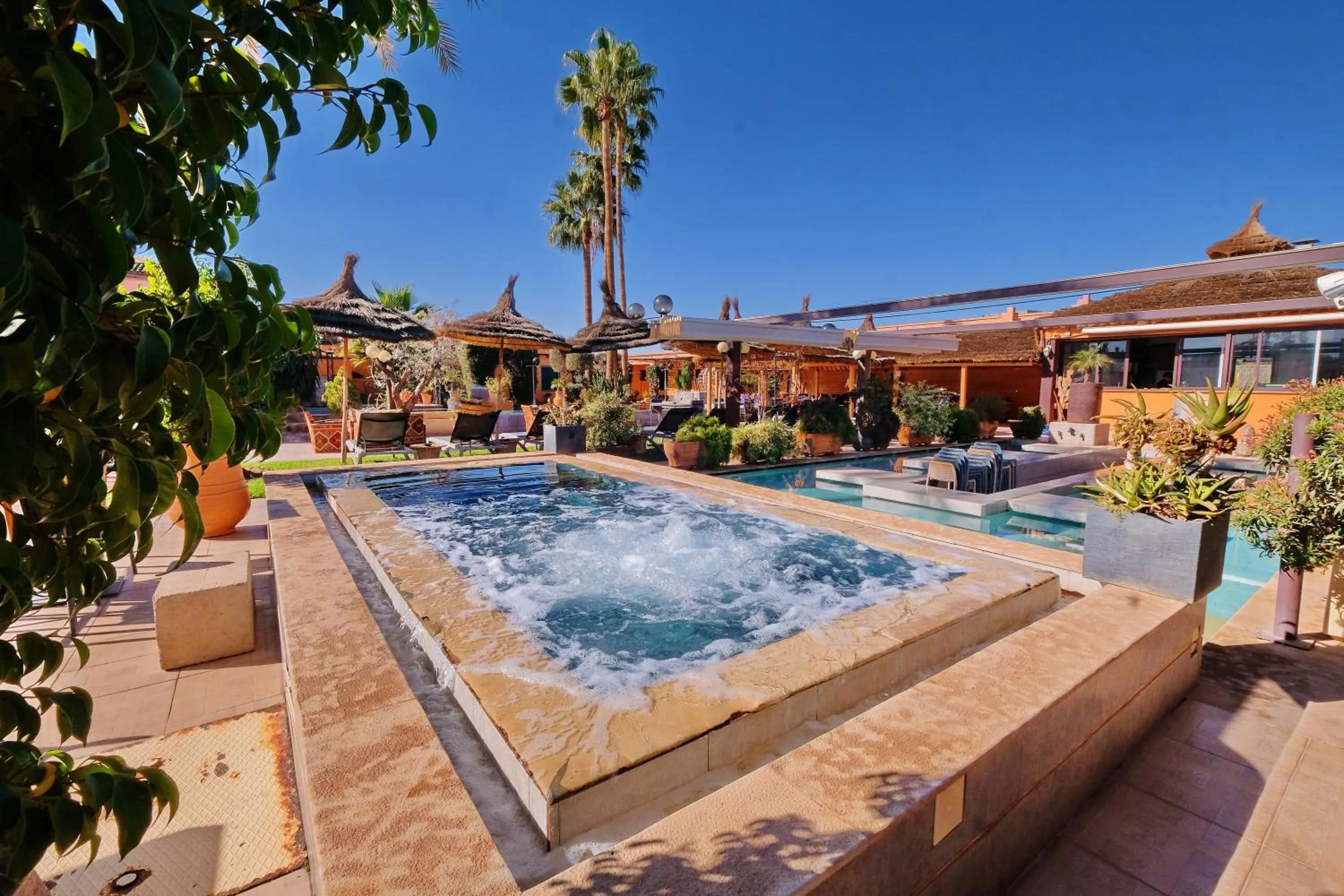 Hot Tub in Hacienda Marrakech