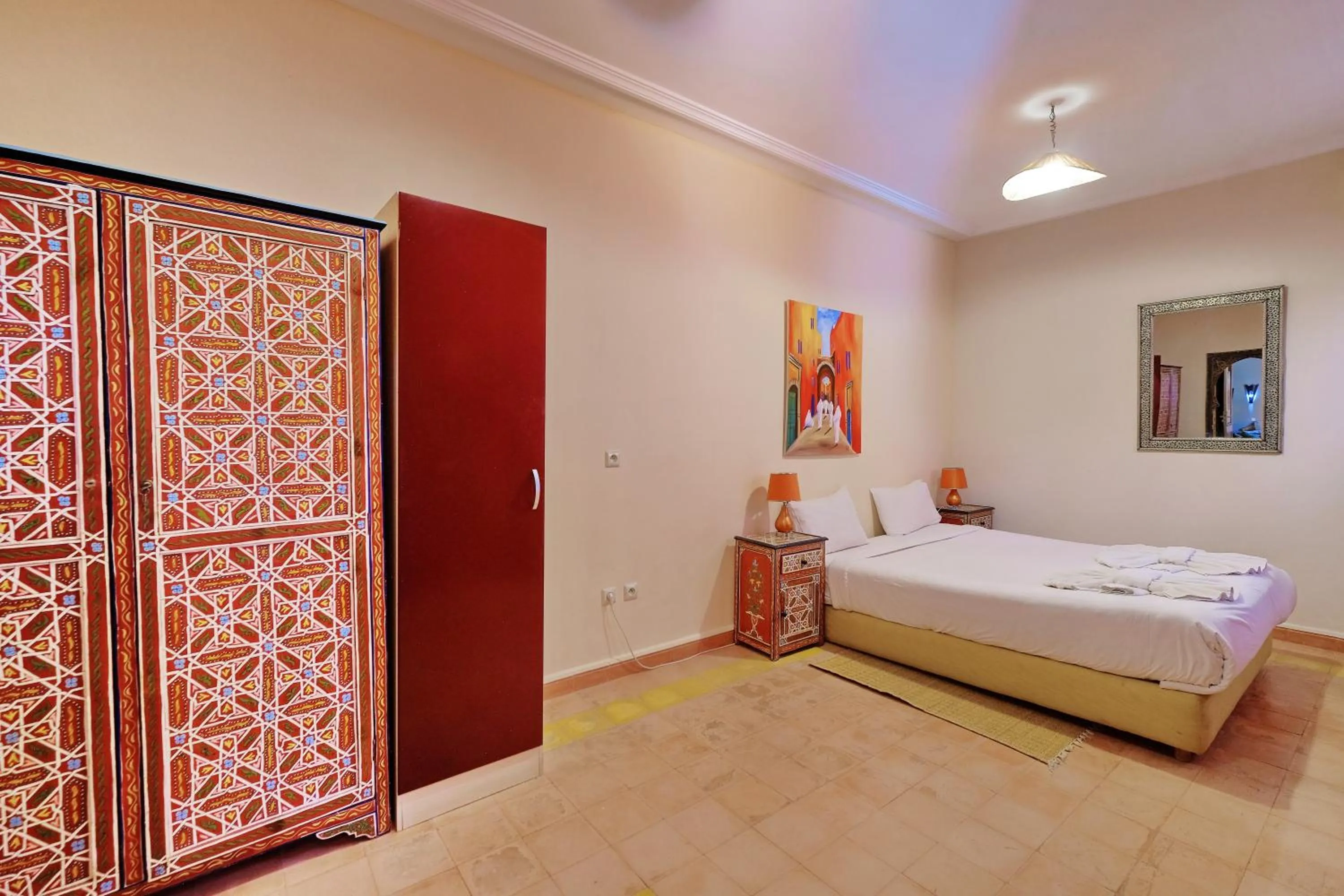 Bed in Hacienda Marrakech