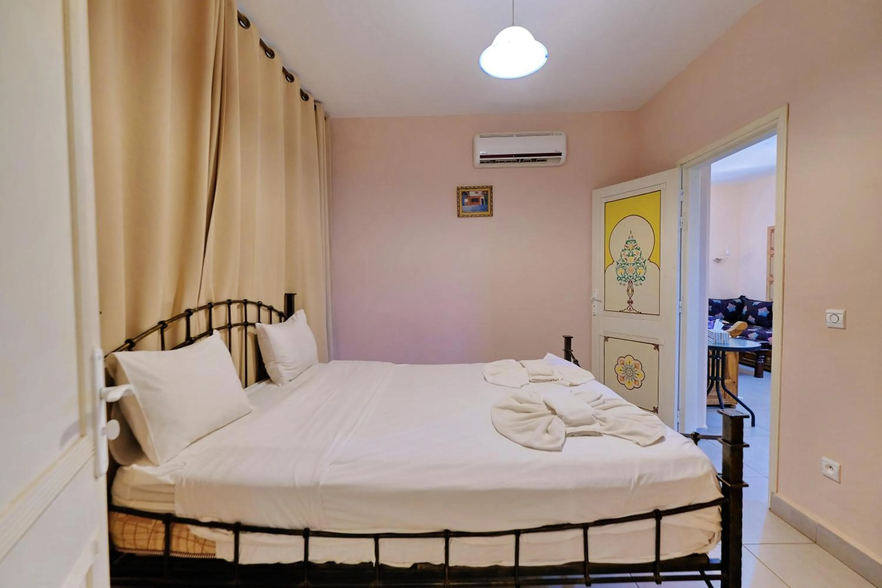 Bedroom, Bed in Hacienda Marrakech