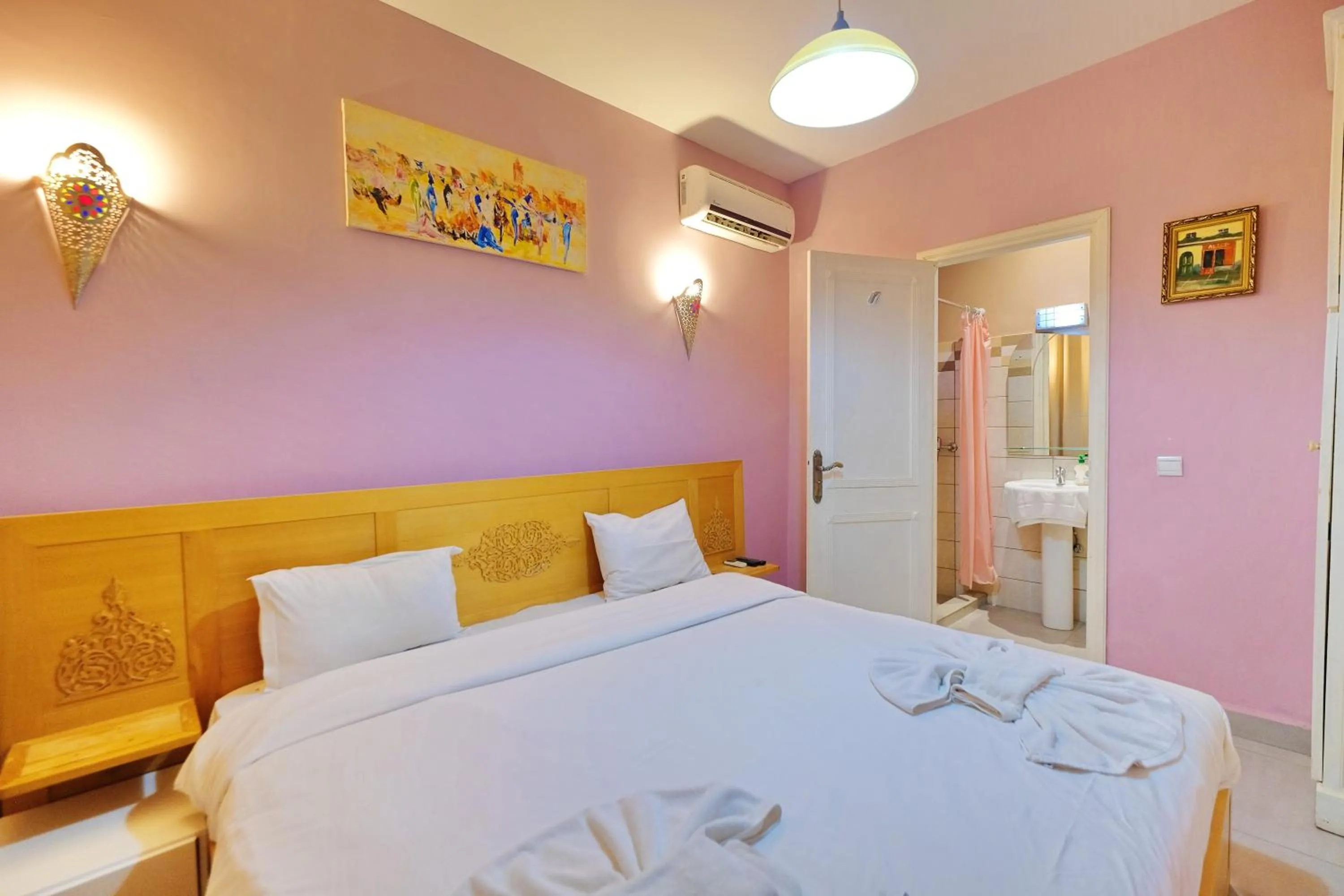 Bedroom, Bed in Hacienda Marrakech