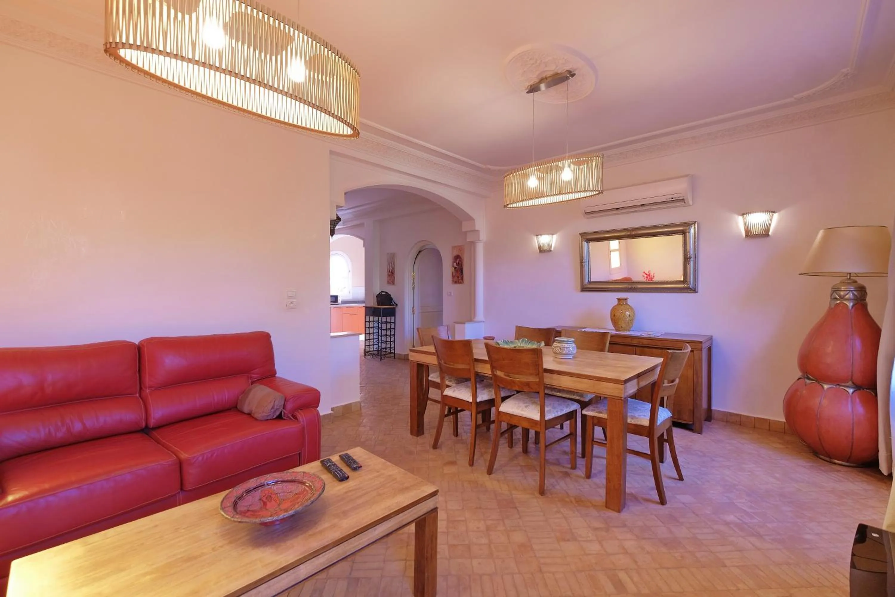 Living room in Hacienda Marrakech