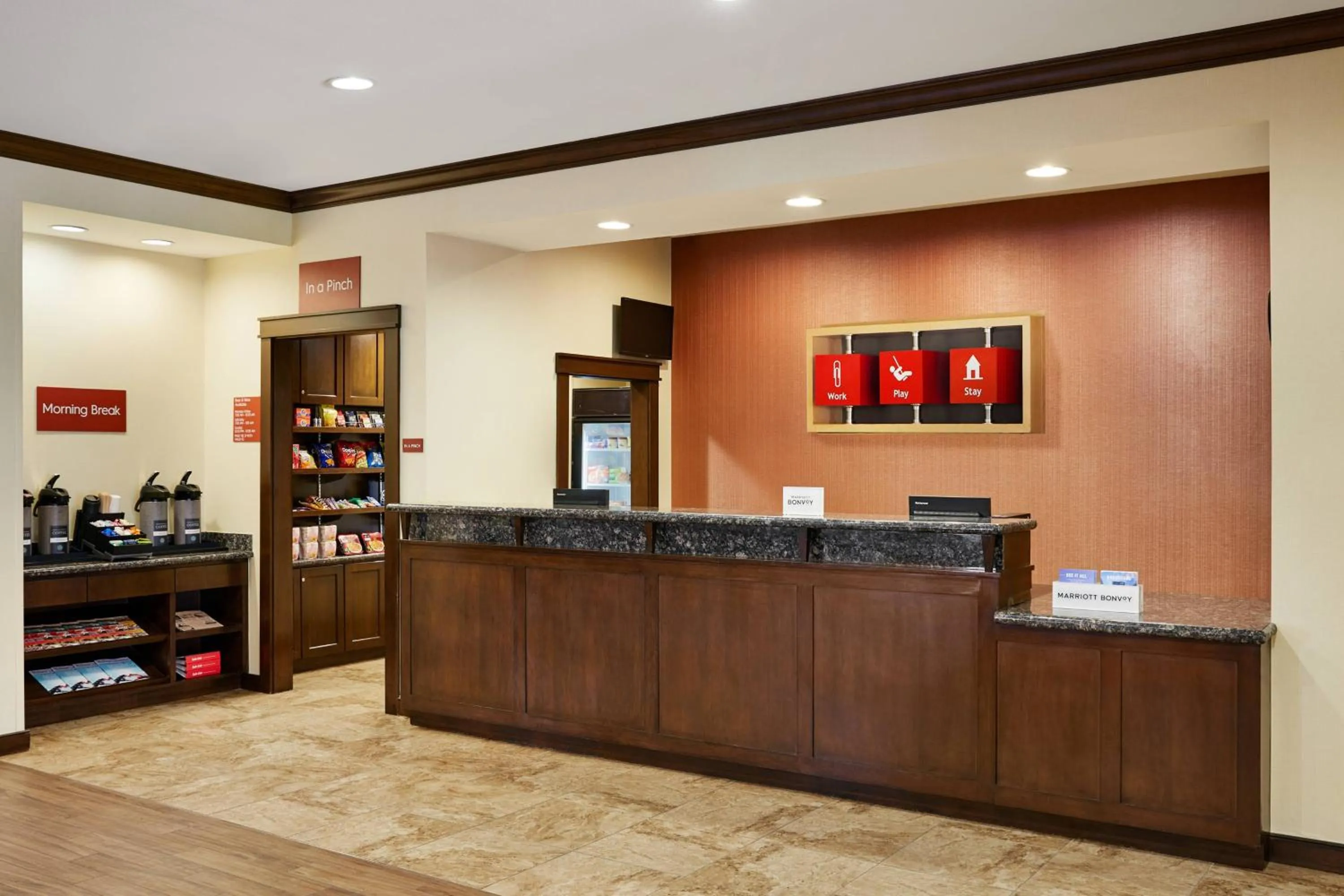 Lobby or reception in TownePlace Suites by Marriott Midland