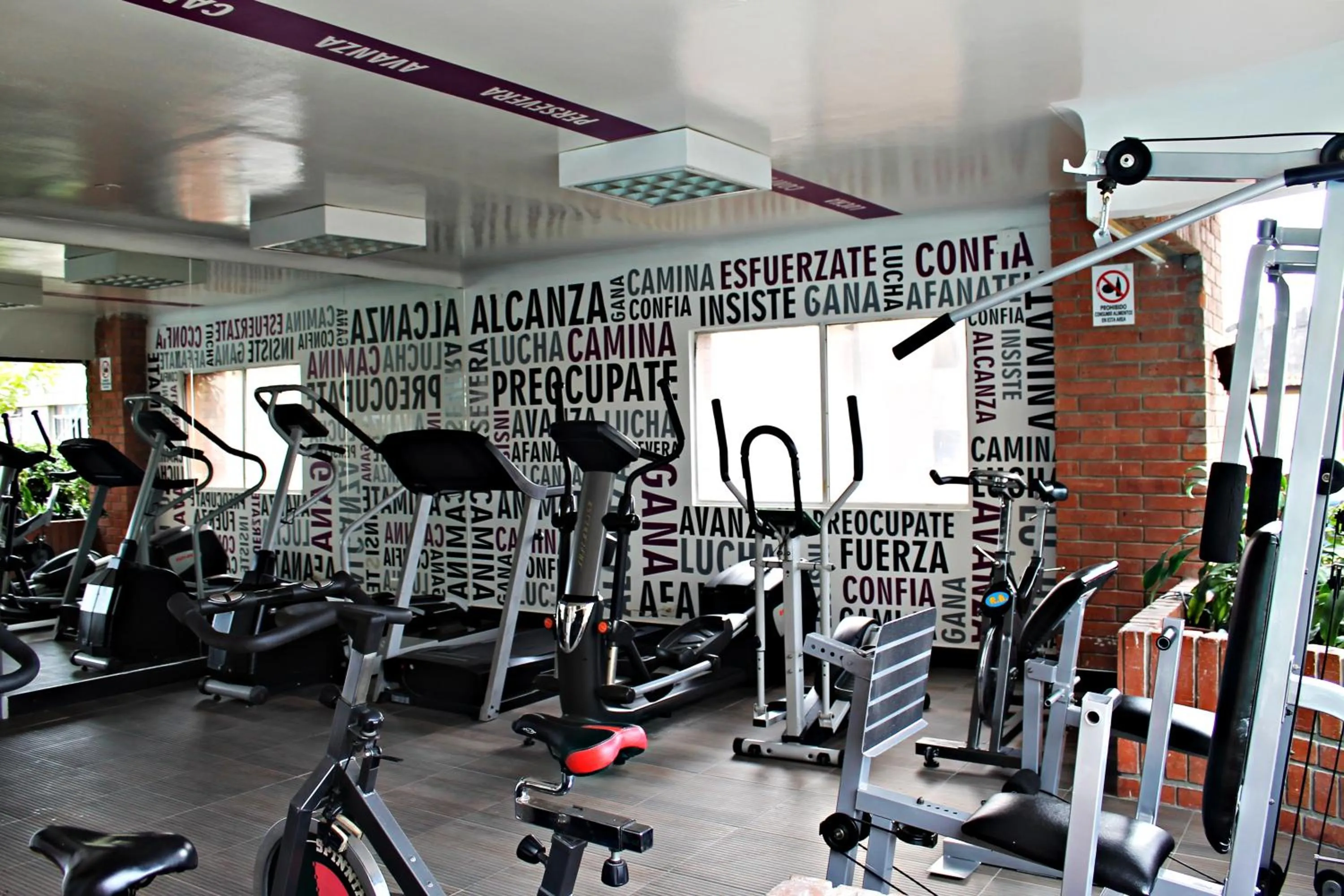 Fitness centre/facilities in Hotel Ciudad Bonita