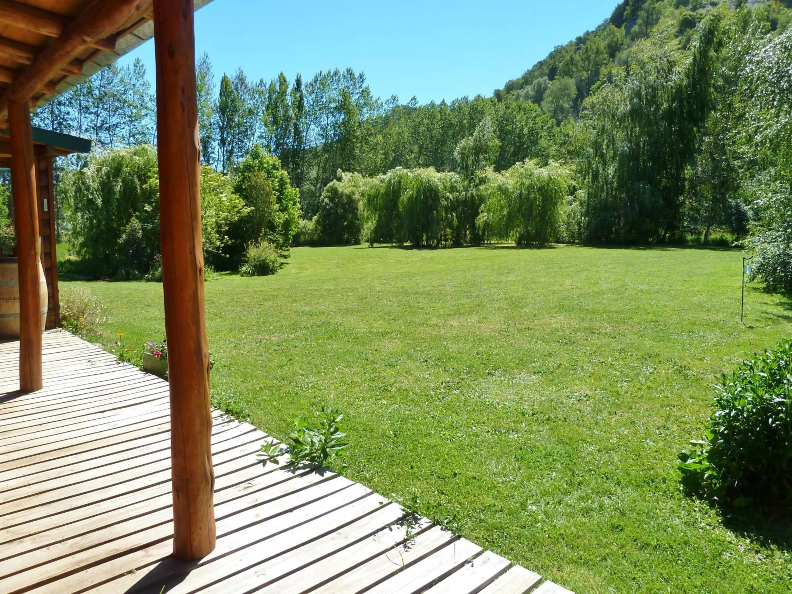 Garden in Las Vertientes Lodge