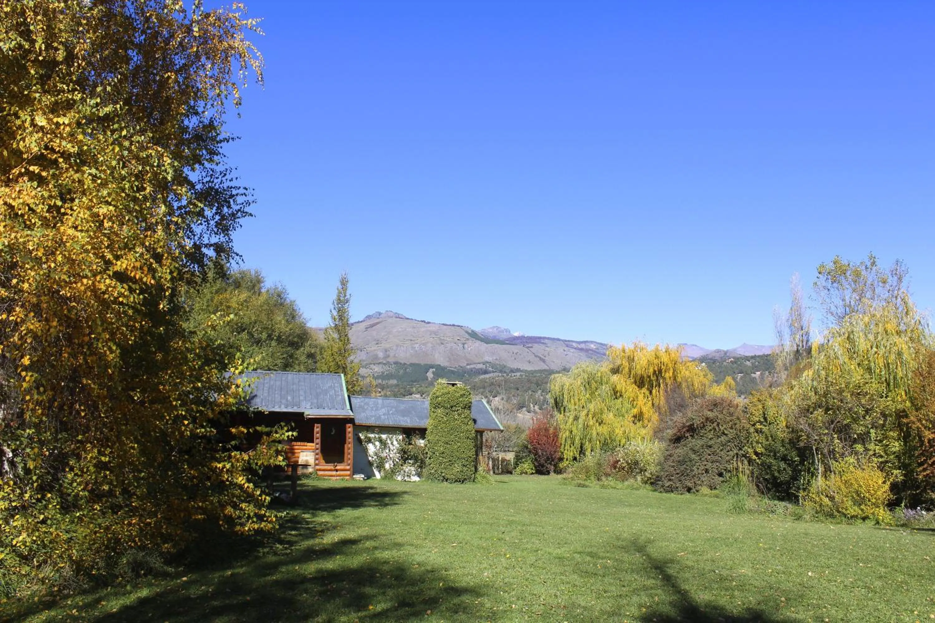 Garden view in Las Vertientes Lodge
