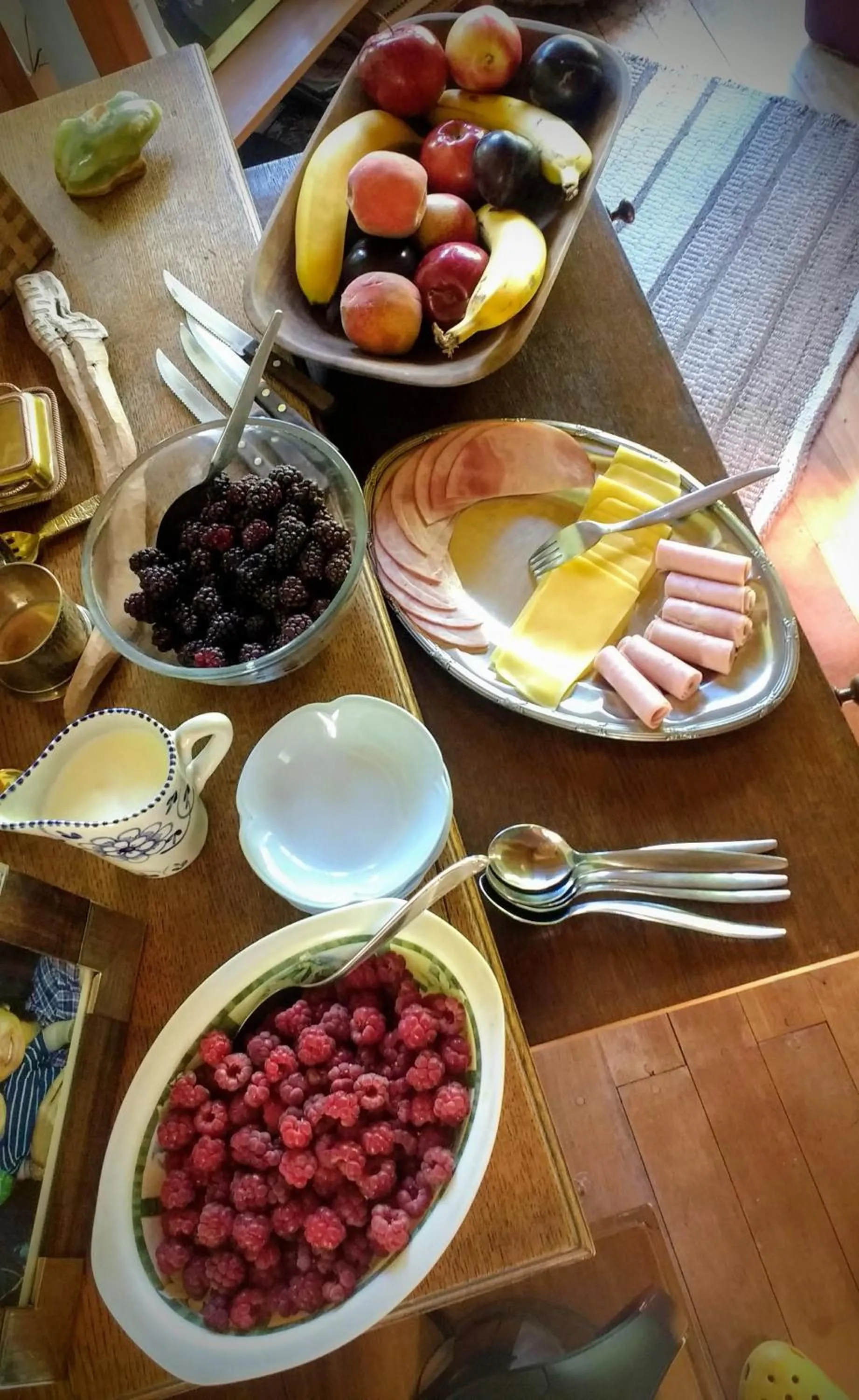Breakfast in Las Vertientes Lodge
