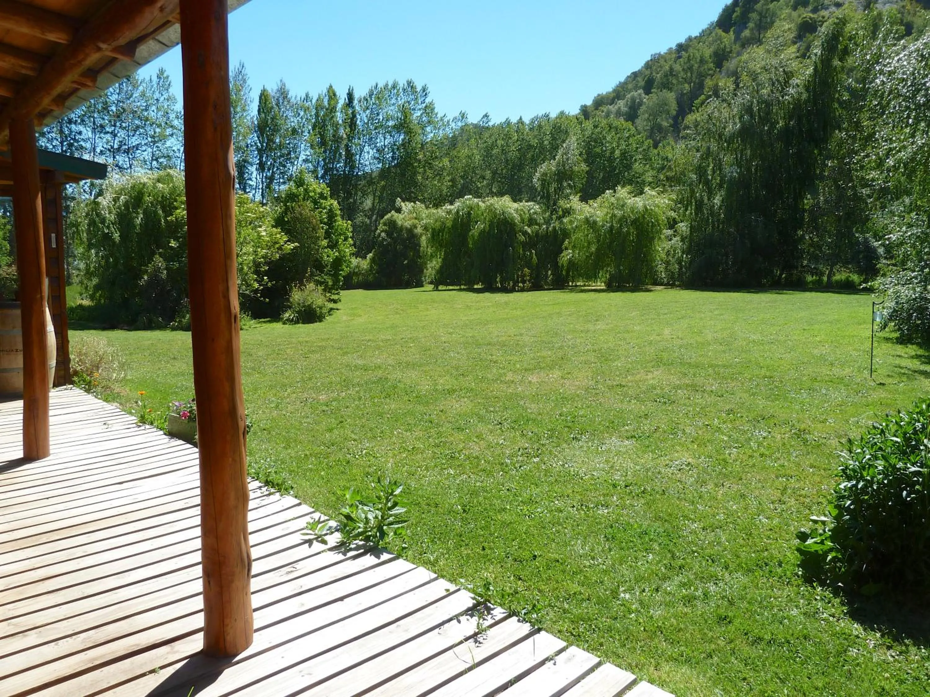Garden in Las Vertientes Lodge