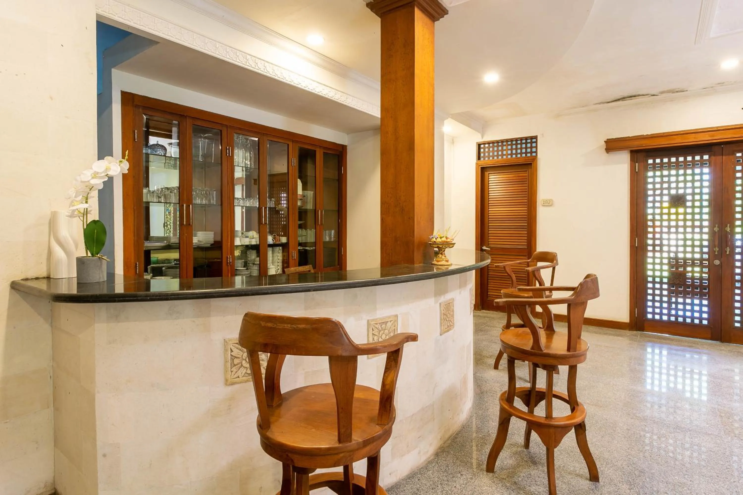 Lounge or bar in Starloka Saba Bali Hotel