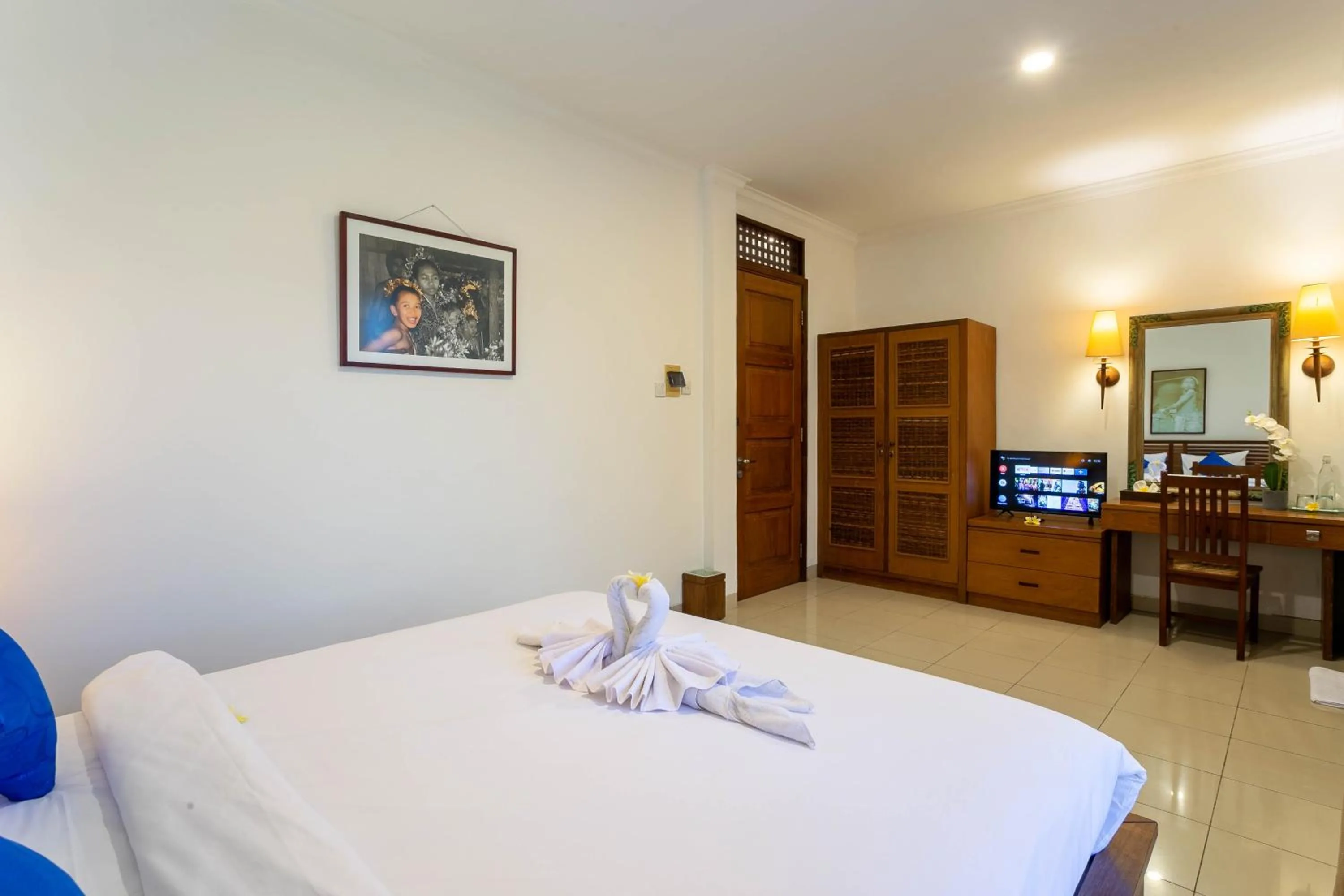 Bed in Starloka Saba Bali Hotel