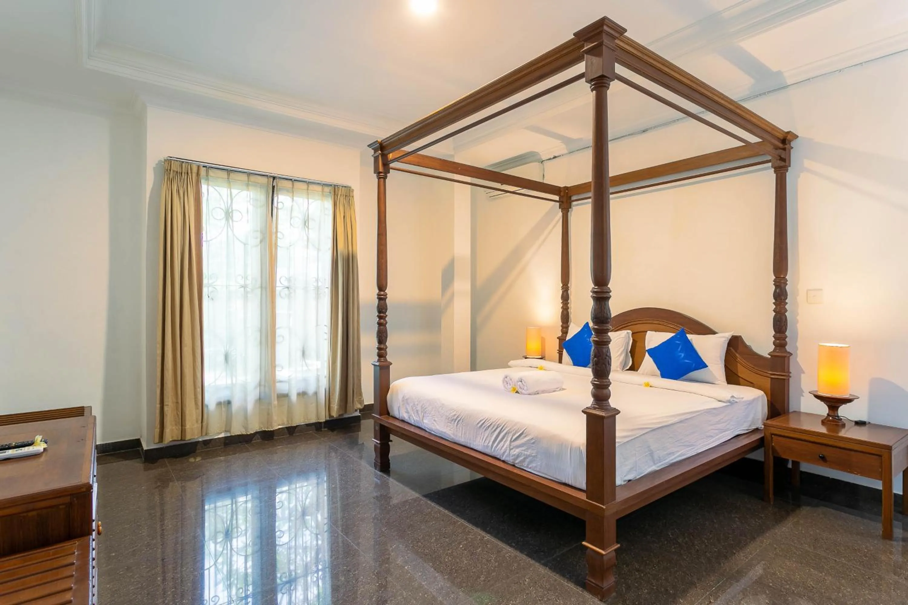 Bed in Starloka Saba Bali Hotel