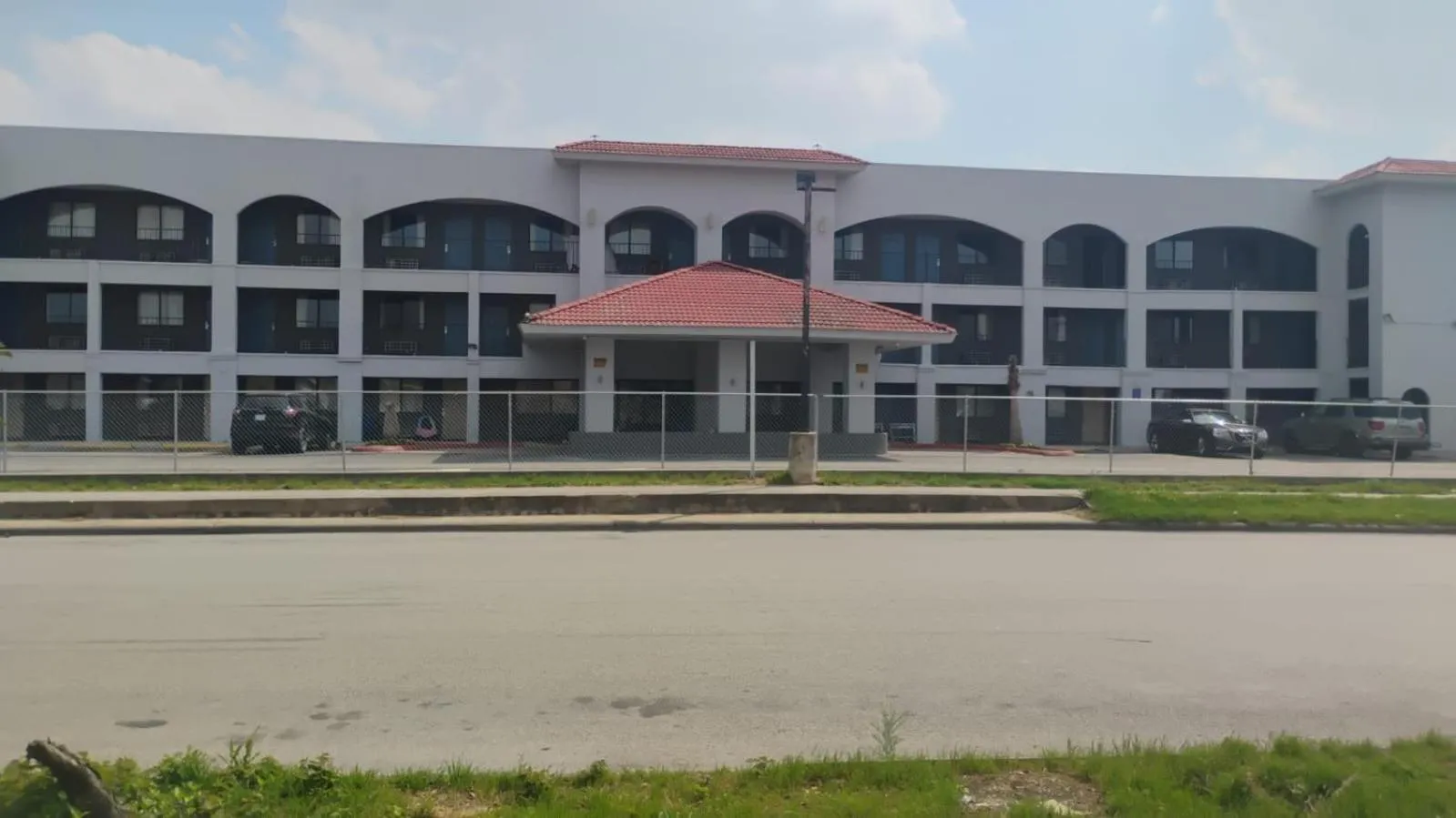 Property building in Hallmark Inn and Suites