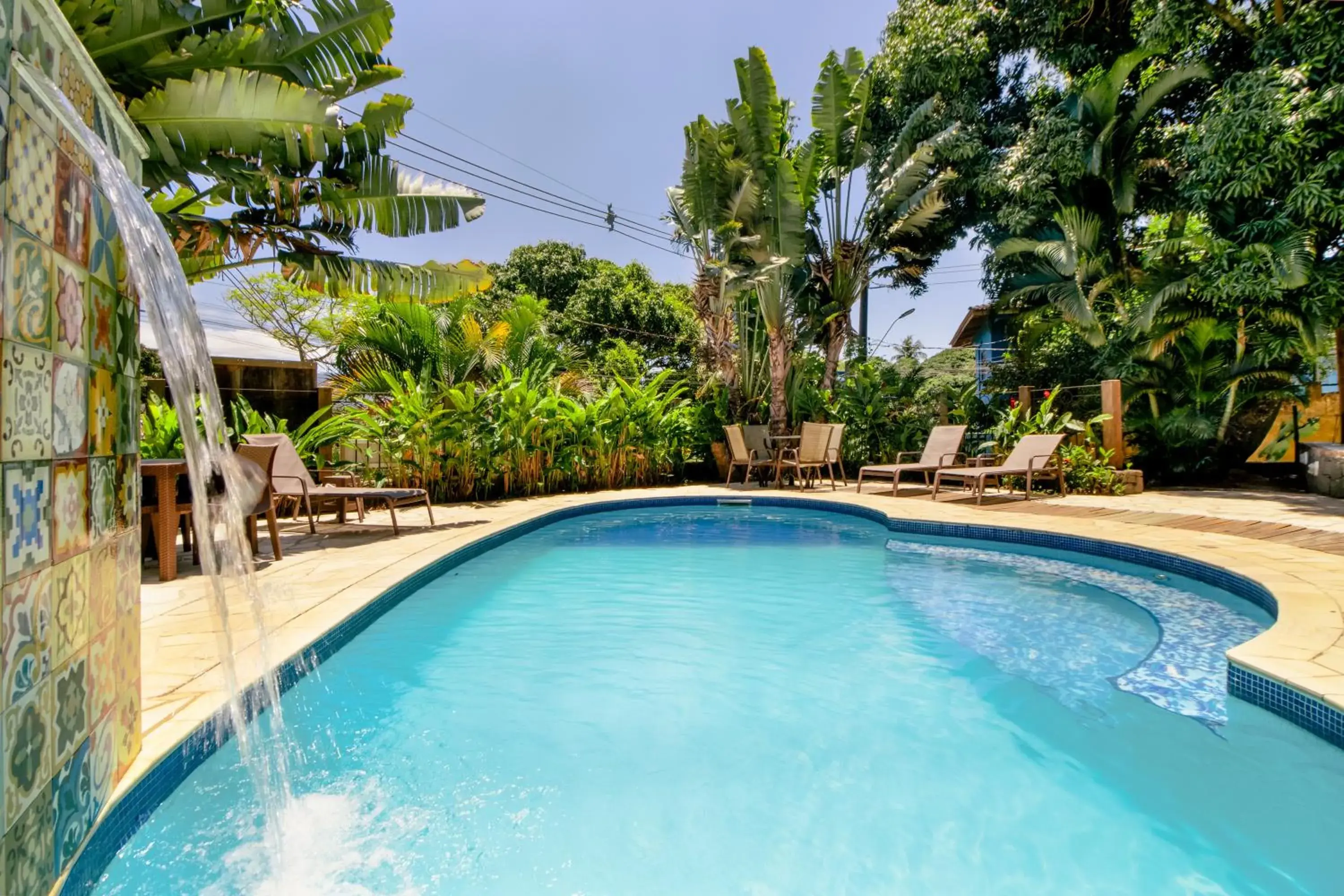 Garden view in VELINN Pousada Catamarã Brasil Garden view in VELINN Pousada Catamarã Brasil