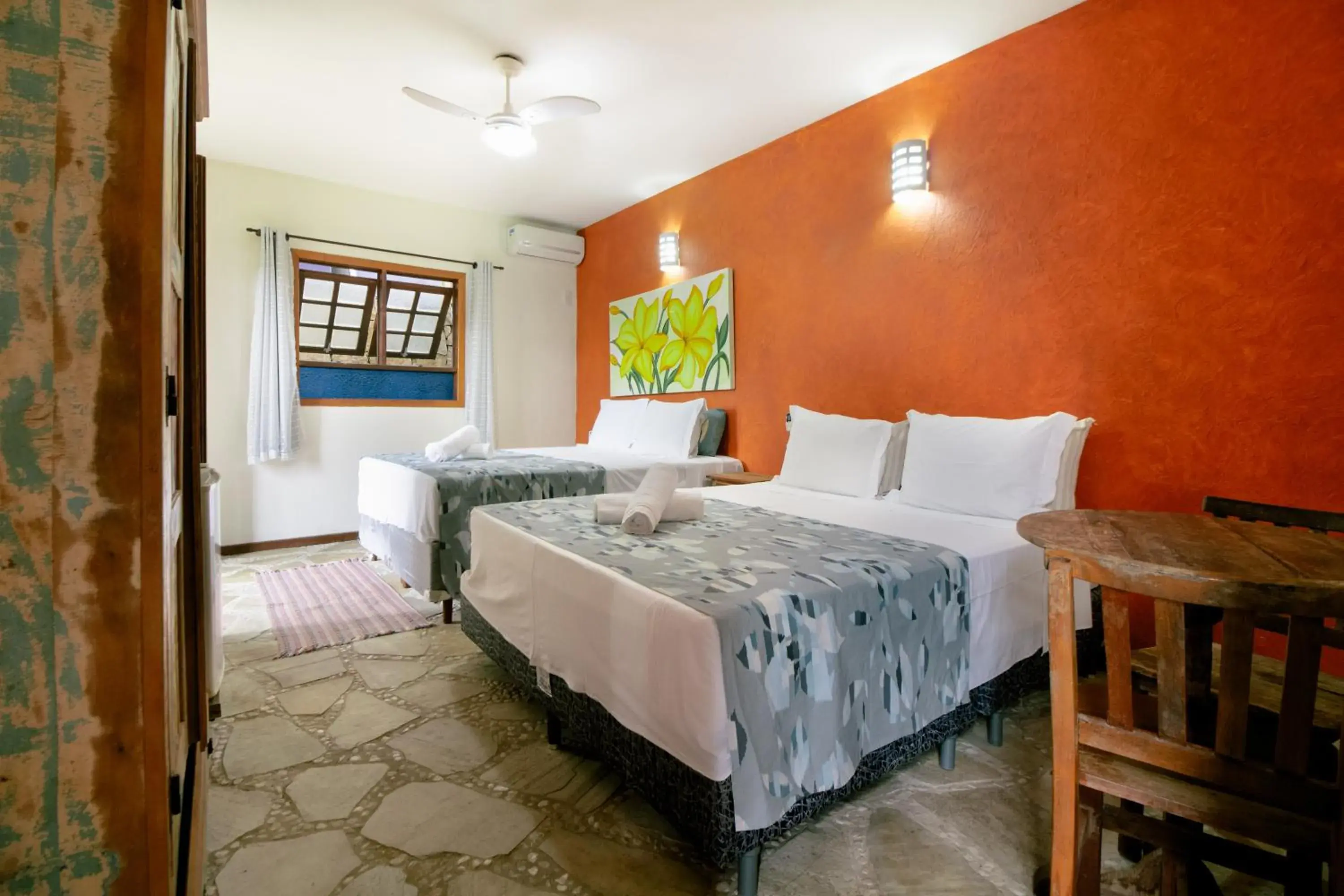 Bed in VELINN Pousada Catamarã Brasil Bed in VELINN Pousada Catamarã Brasil