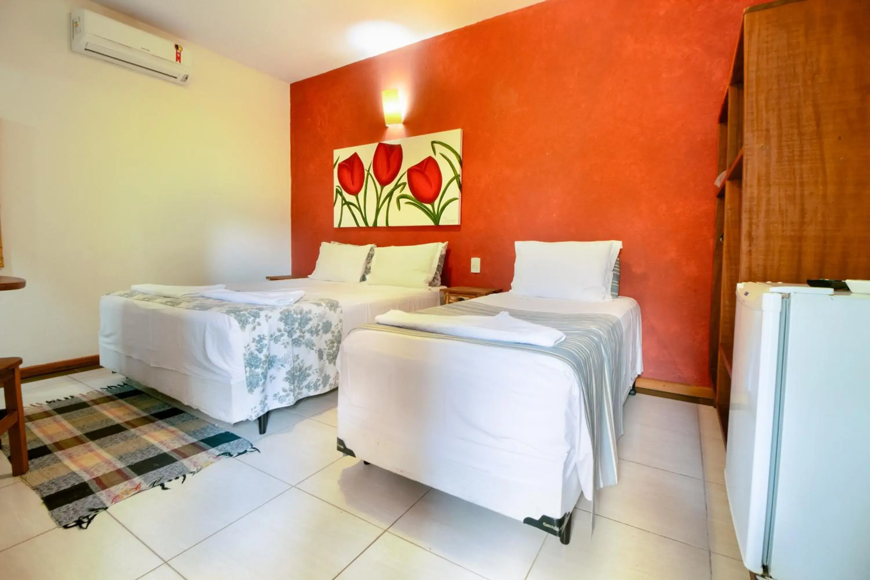 Bed in VELINN Pousada Catamarã Brasil Bed in VELINN Pousada Catamarã Brasil