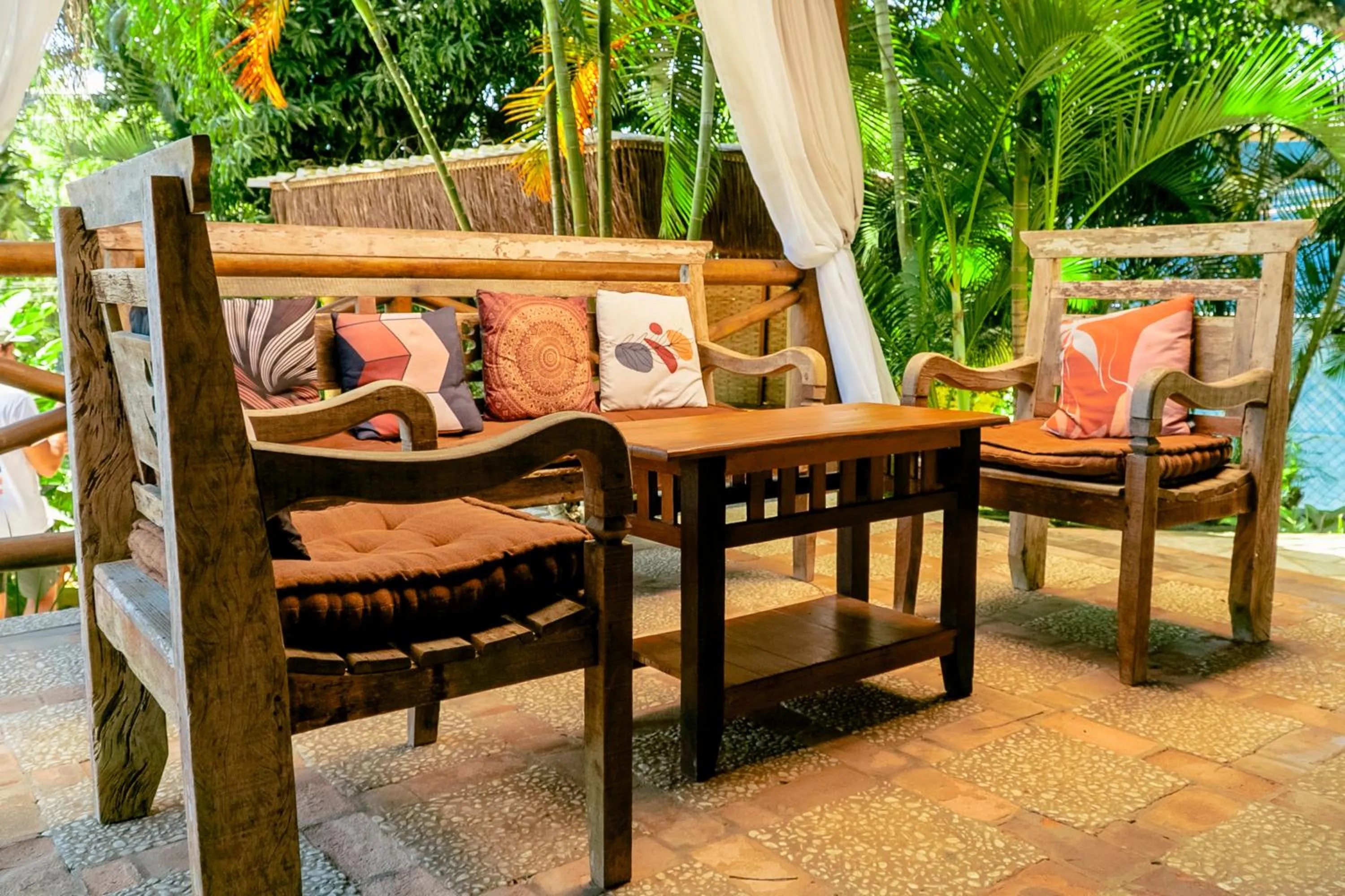 Patio in VELINN Pousada Catamarã Brasil