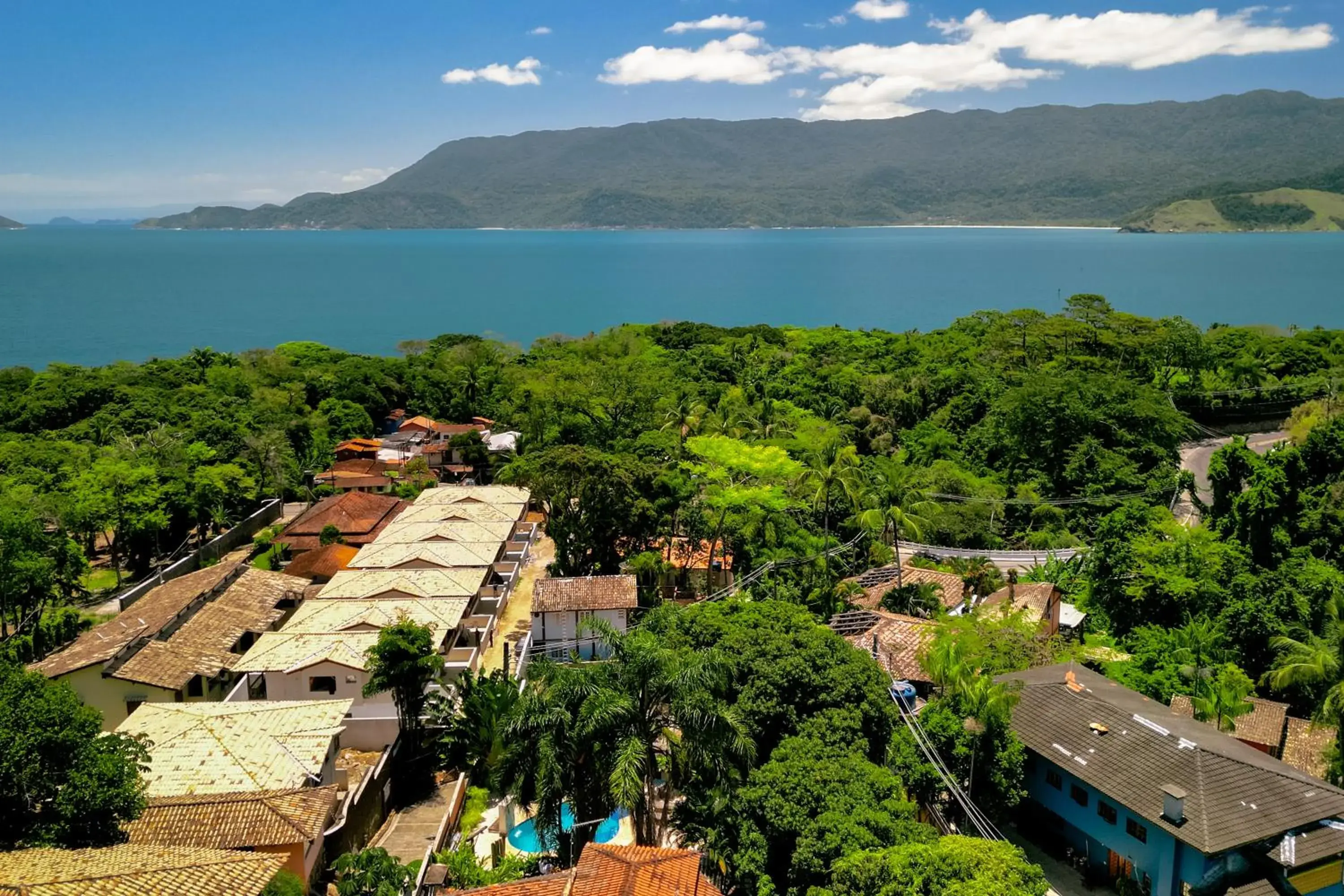 Bird's eye view in VELINN Pousada Catamarã Brasil Bird's eye view in VELINN Pousada Catamarã Brasil