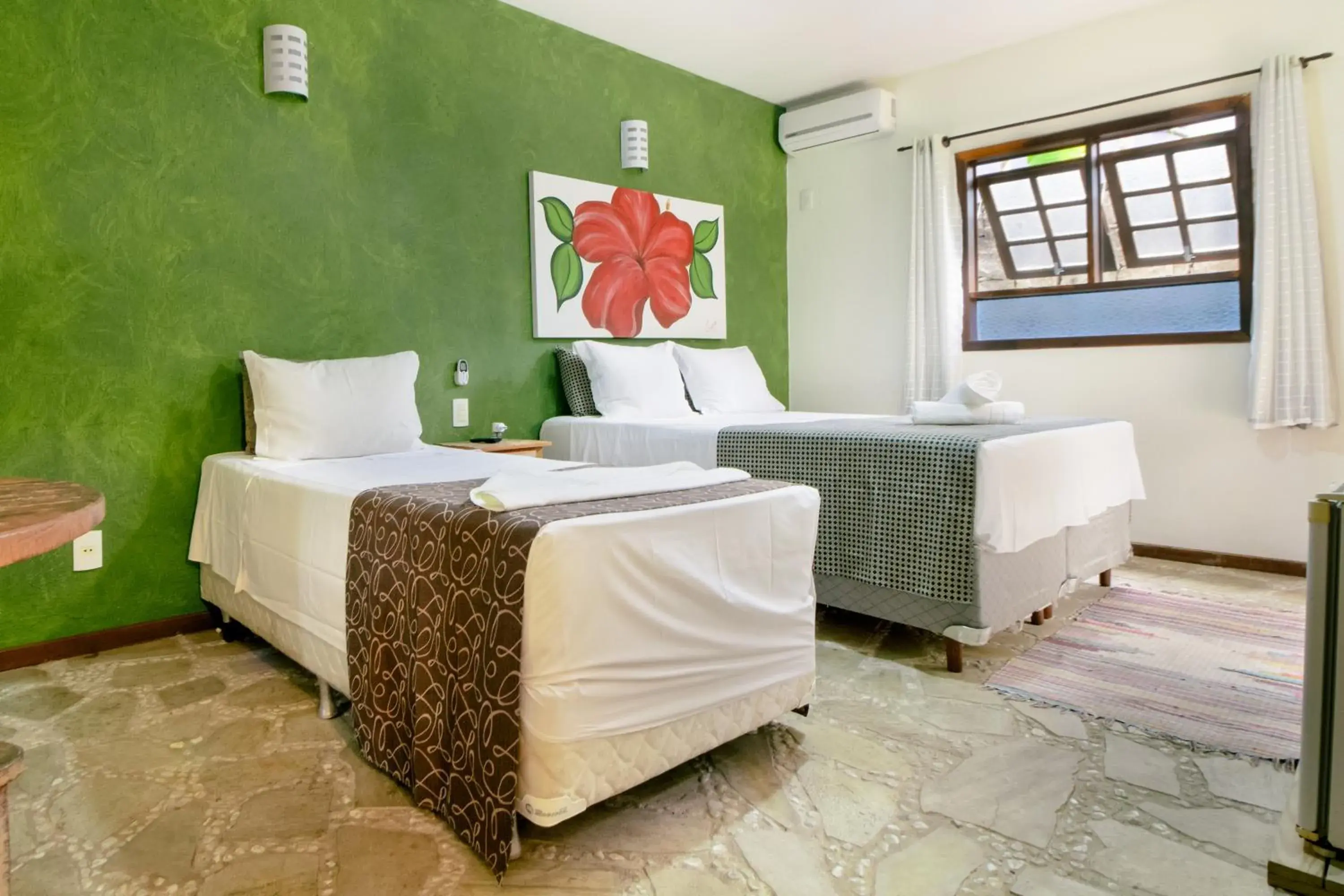 Bed in VELINN Pousada Catamarã Brasil Bed in VELINN Pousada Catamarã Brasil