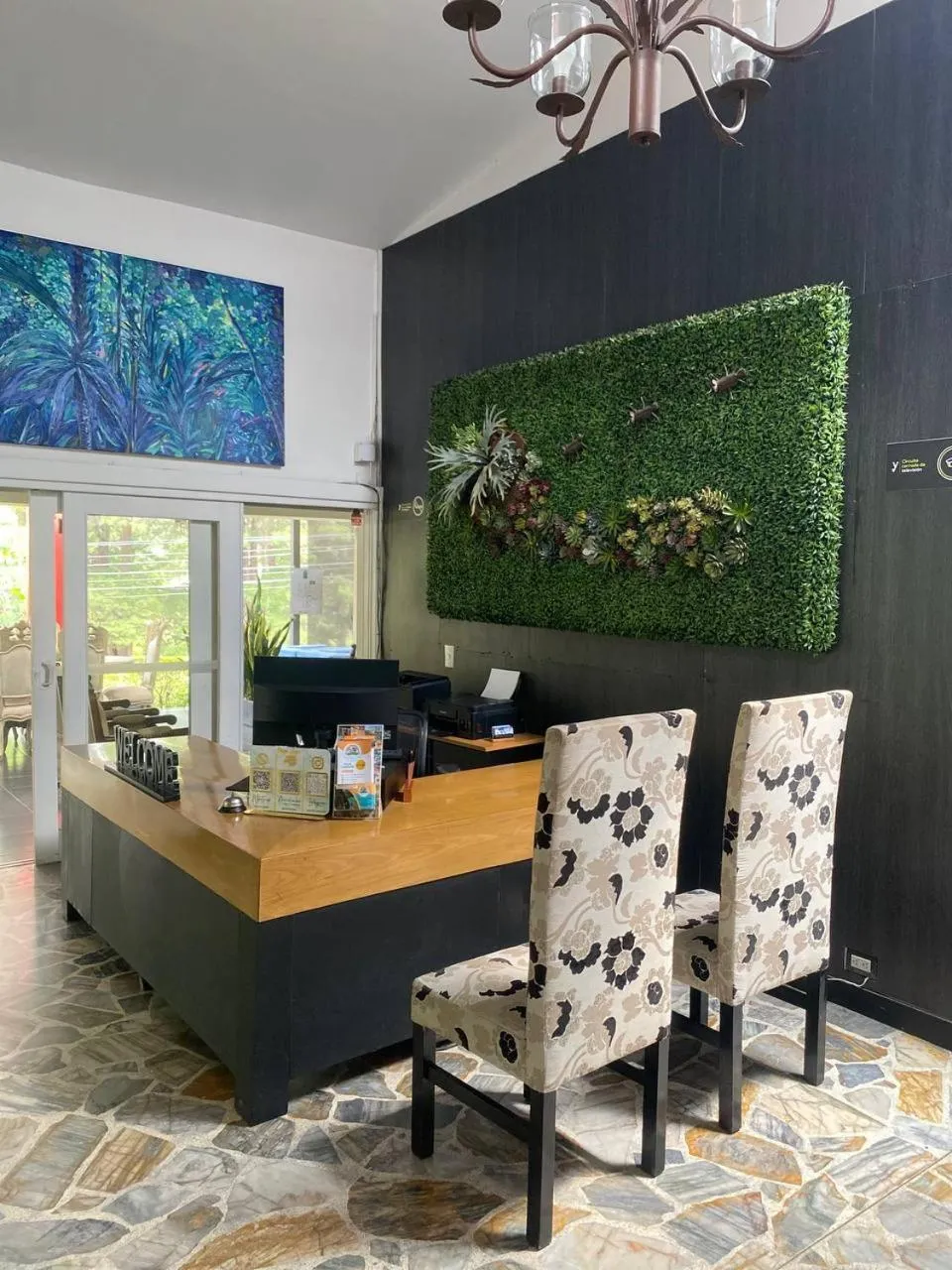 Lobby or reception in Hotel Aromax del Campestre