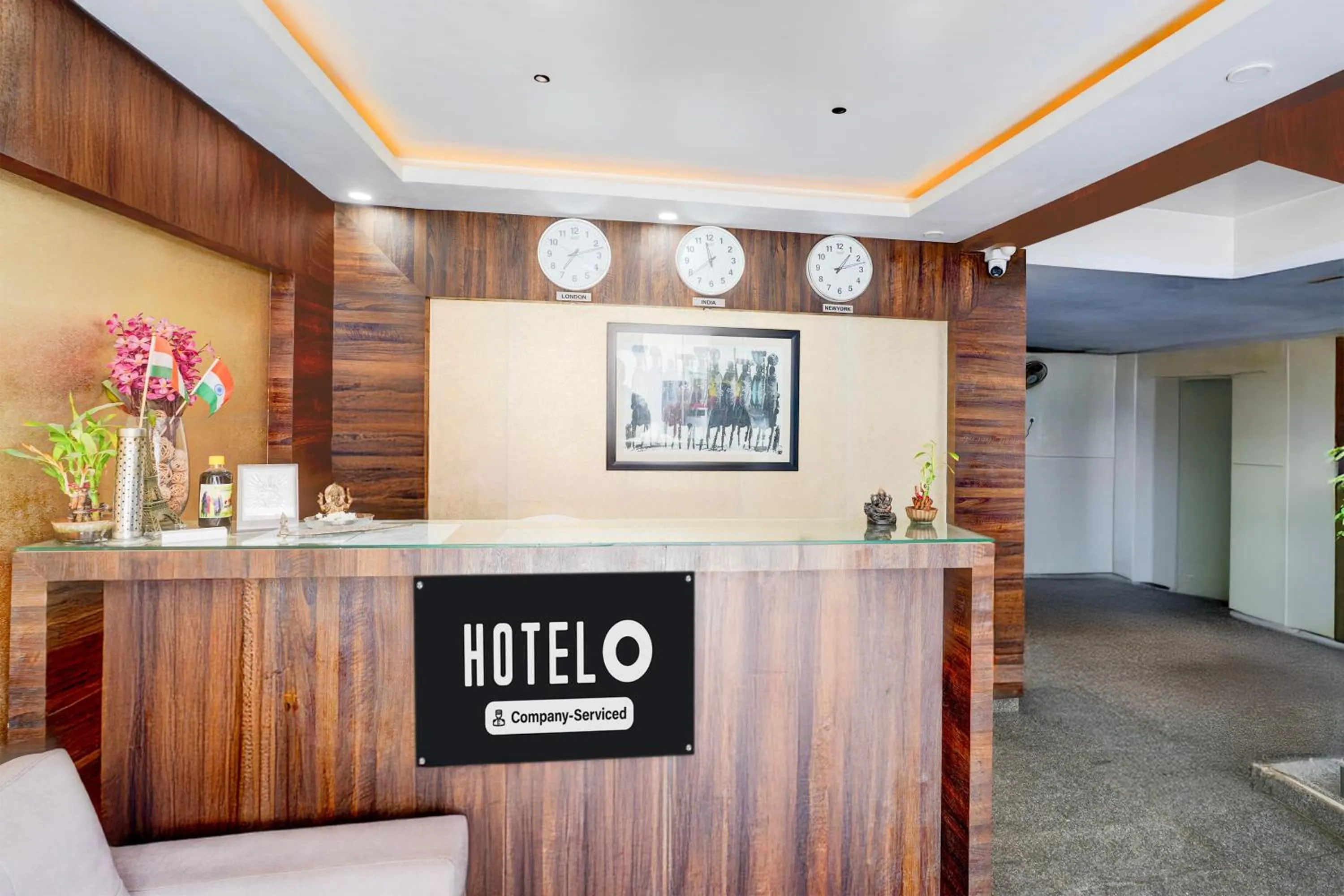 Lobby or reception in Super Hotel O Koramangala Near Sony Signal