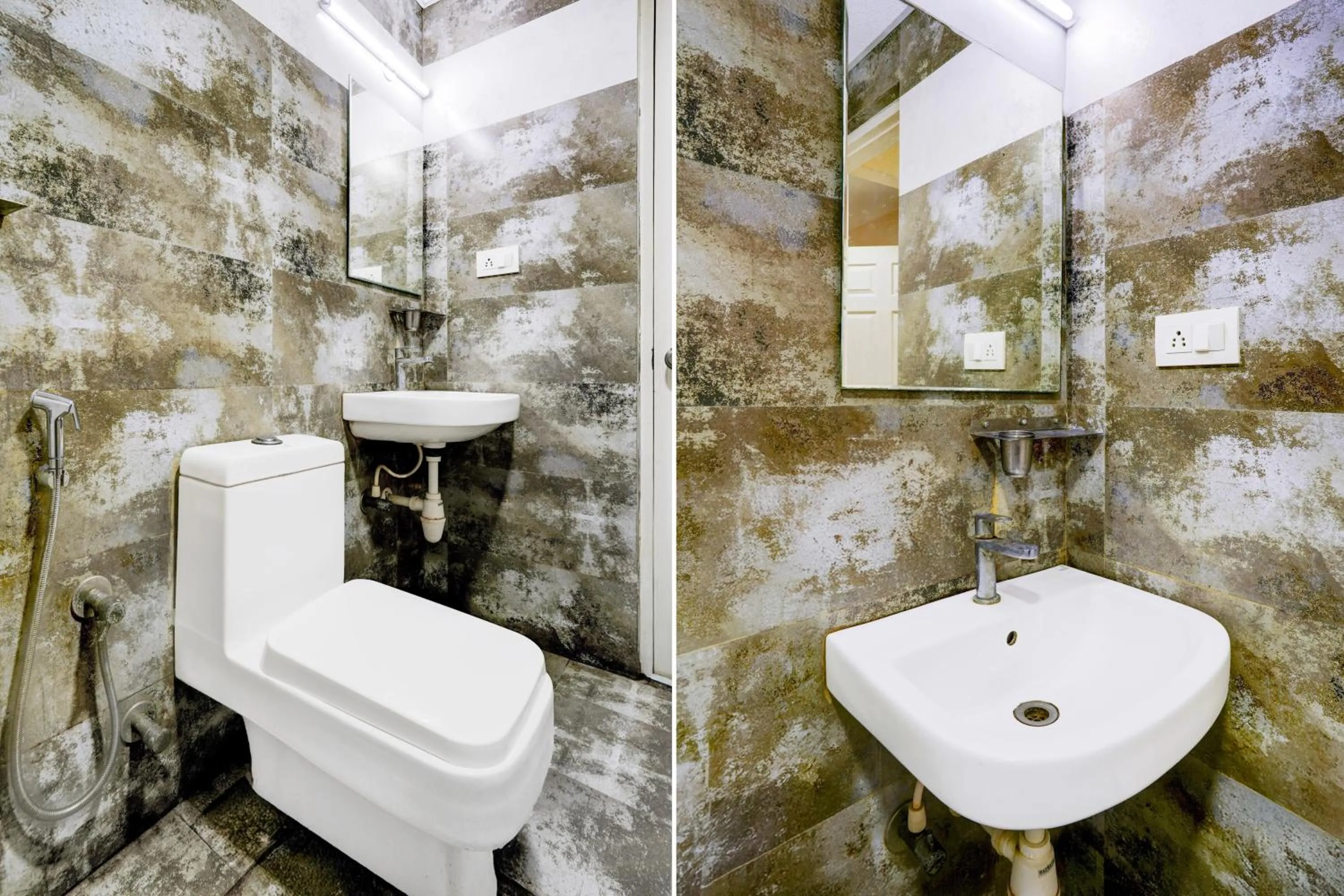 Bathroom in Super Hotel O Koramangala Near Sony Signal