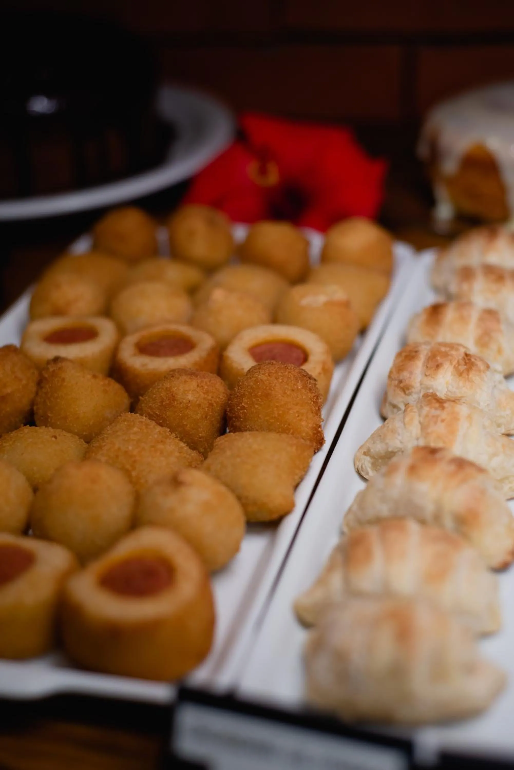 Buffet breakfast in Pousada Cacau