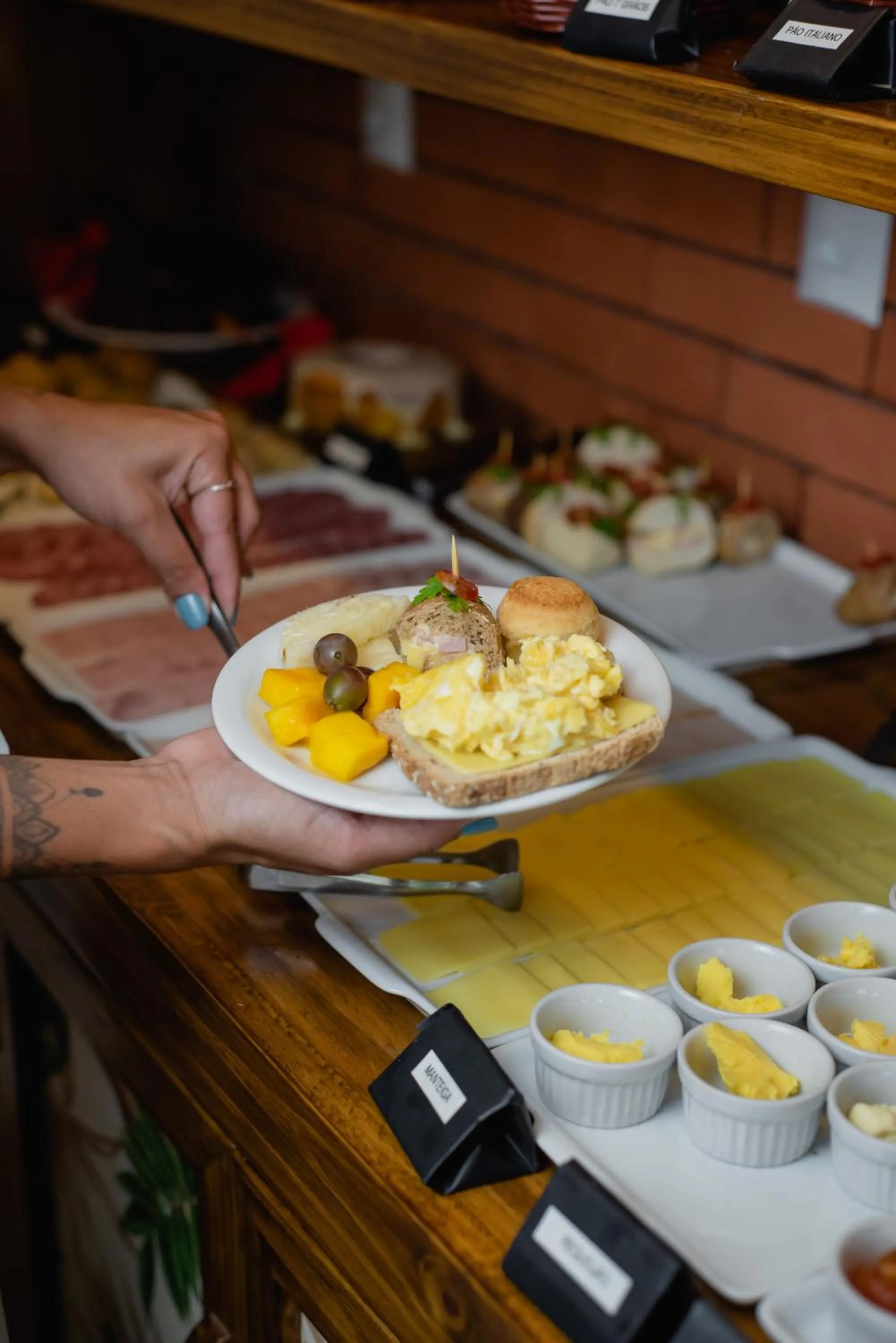 Food and drinks in Pousada Cacau