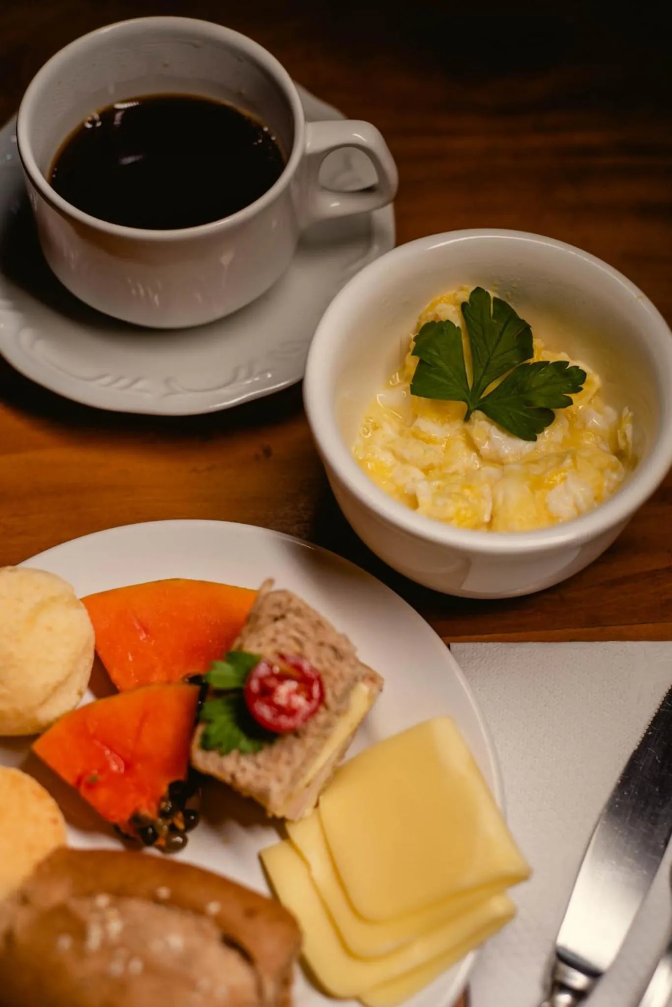 Food and drinks in Pousada Cacau