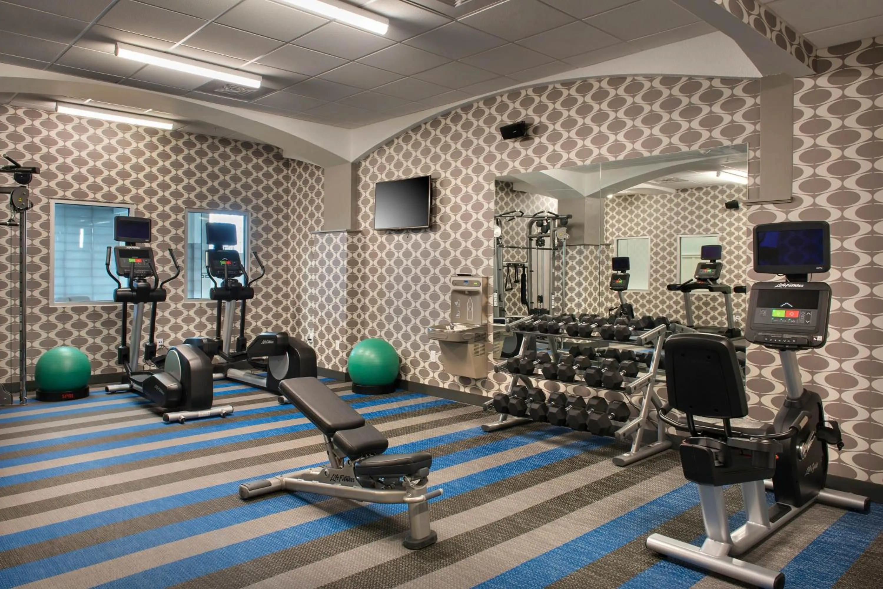 Fitness centre/facilities in Aloft Buffalo Downtown