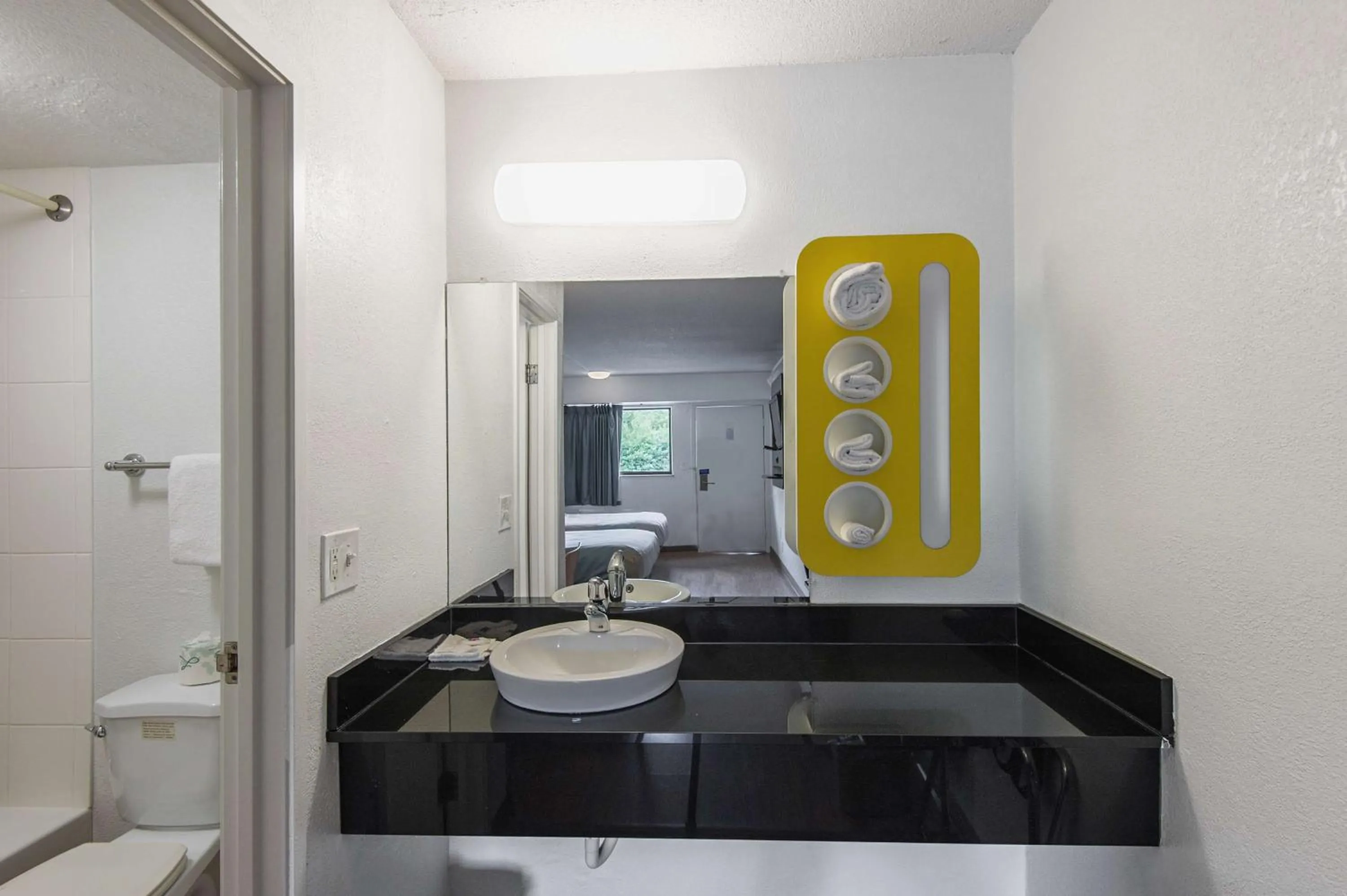 Bathroom in Motel 6-Overland Park, KS