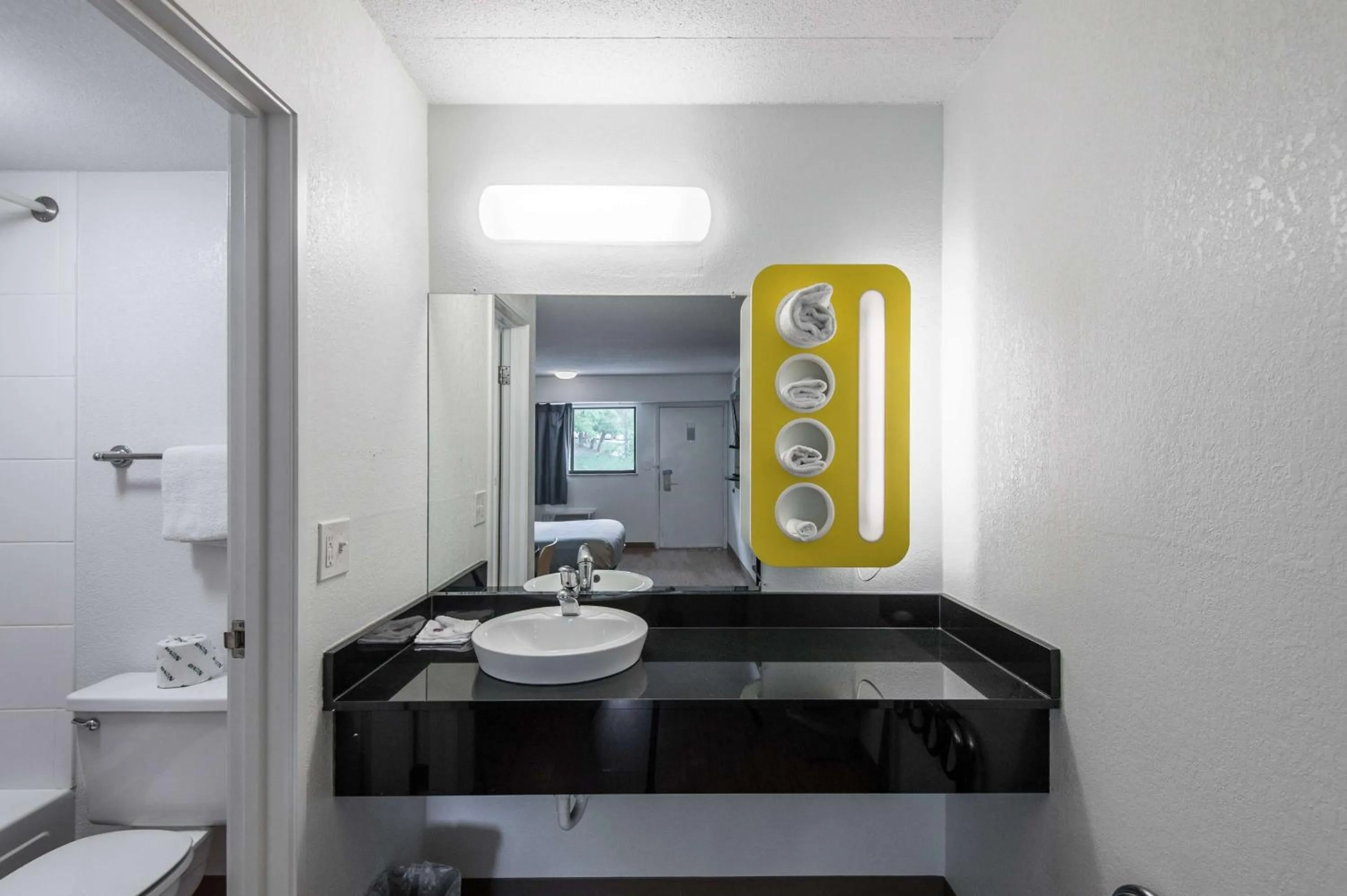 Bathroom in Motel 6-Overland Park, KS