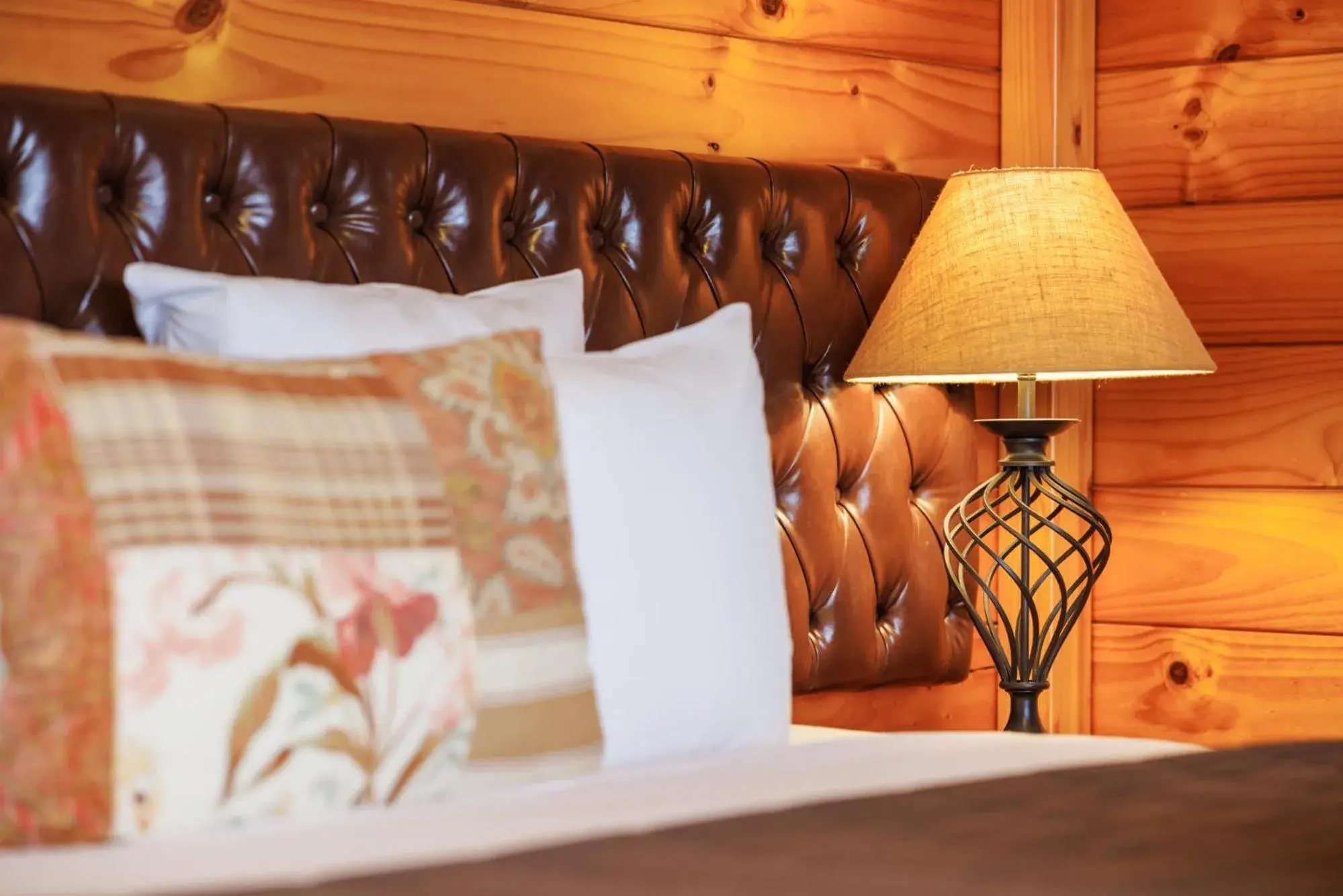 Bed in Koura Lodge Bed in Koura Lodge