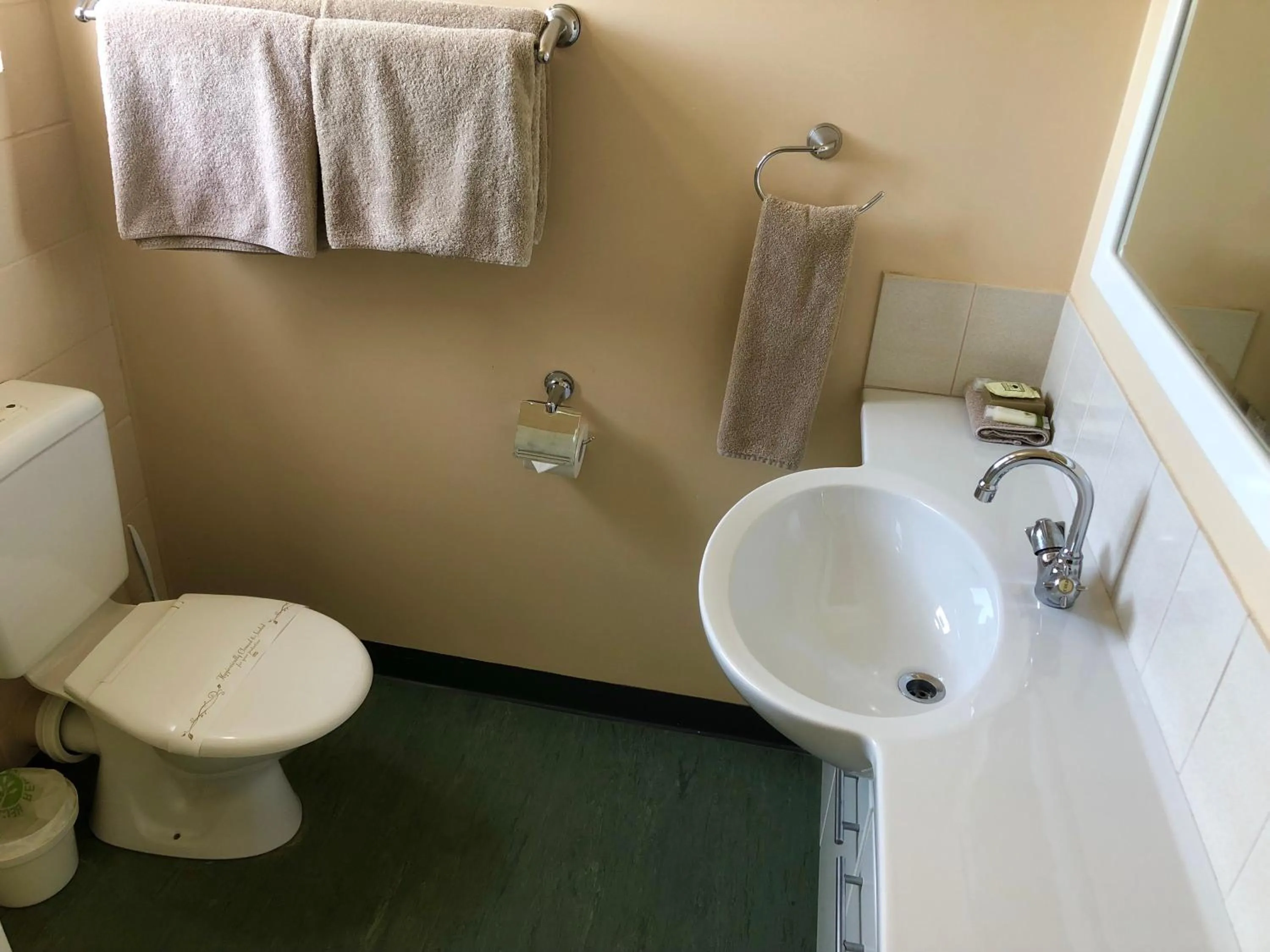 Bathroom in Sheffield Motor Inn