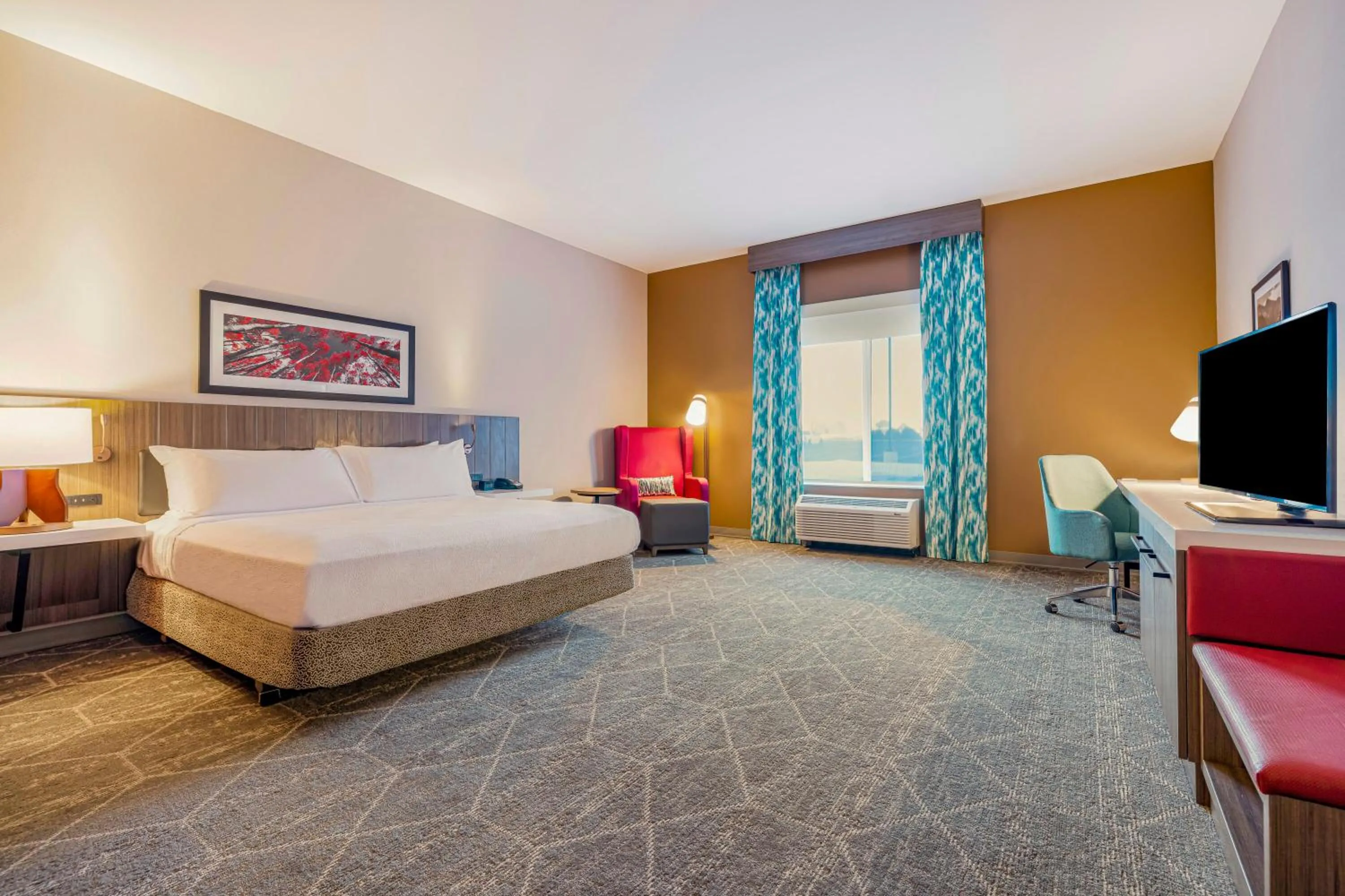 Bedroom, Bed in Hilton Garden Inn Colorado Springs Airport