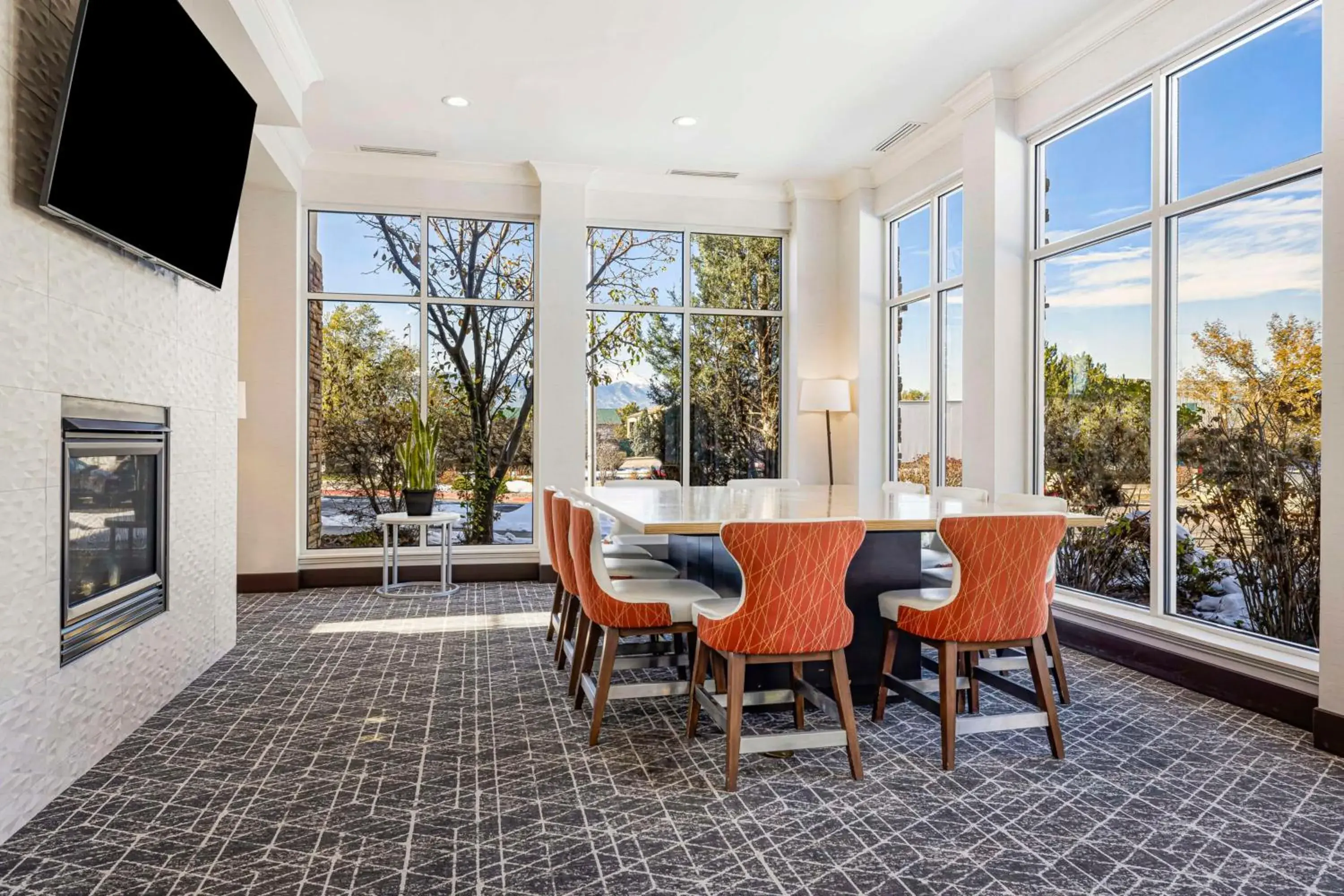 Lobby or reception in Hilton Garden Inn Colorado Springs Airport Lobby or reception in Hilton Garden Inn Colorado Springs Airport