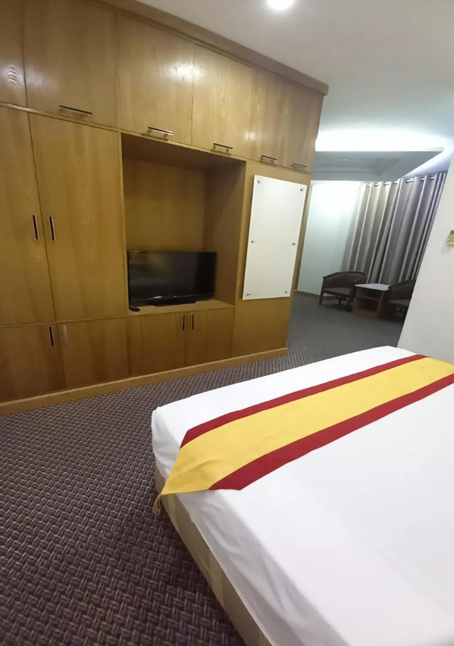 Photo of the whole room, Bed in Khai Hoan Apartment Hotel