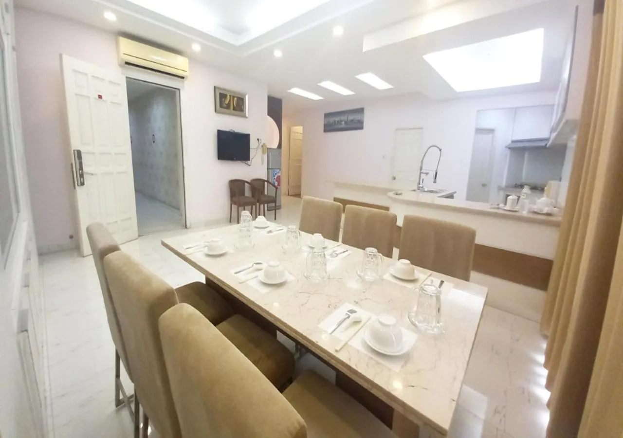 Seating area in Khai Hoan Apartment Hotel