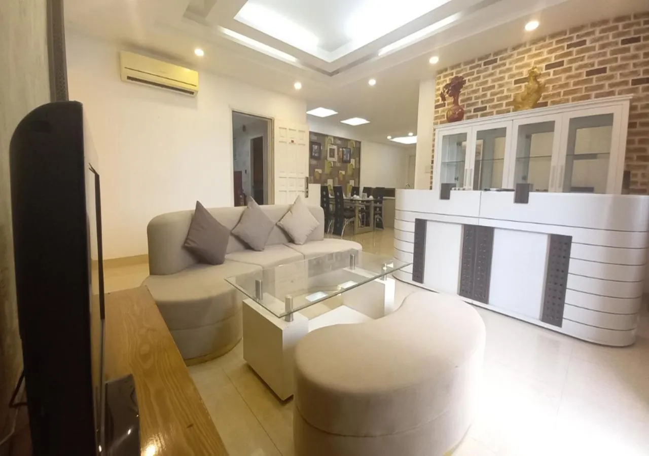 Living room in Khai Hoan Apartment Hotel