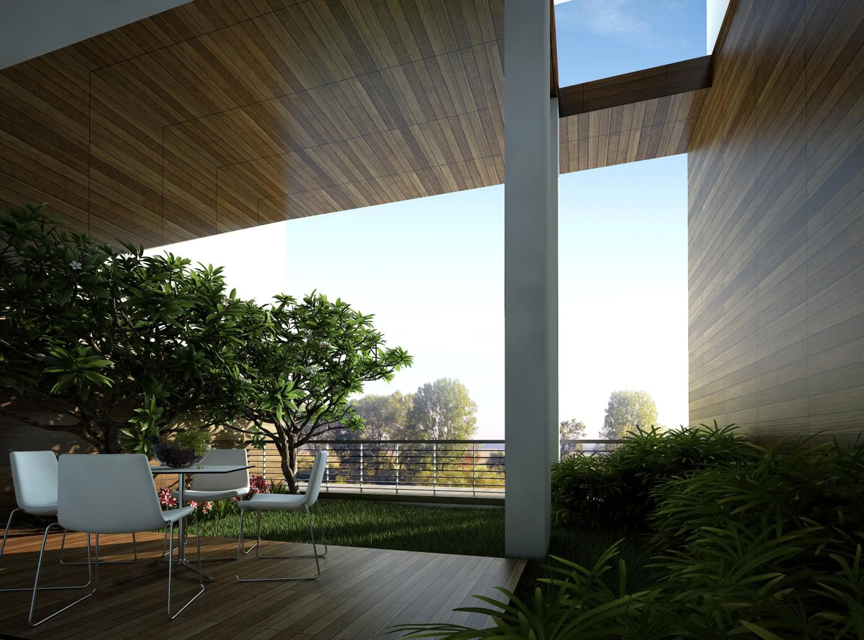 Garden in The September Salaya