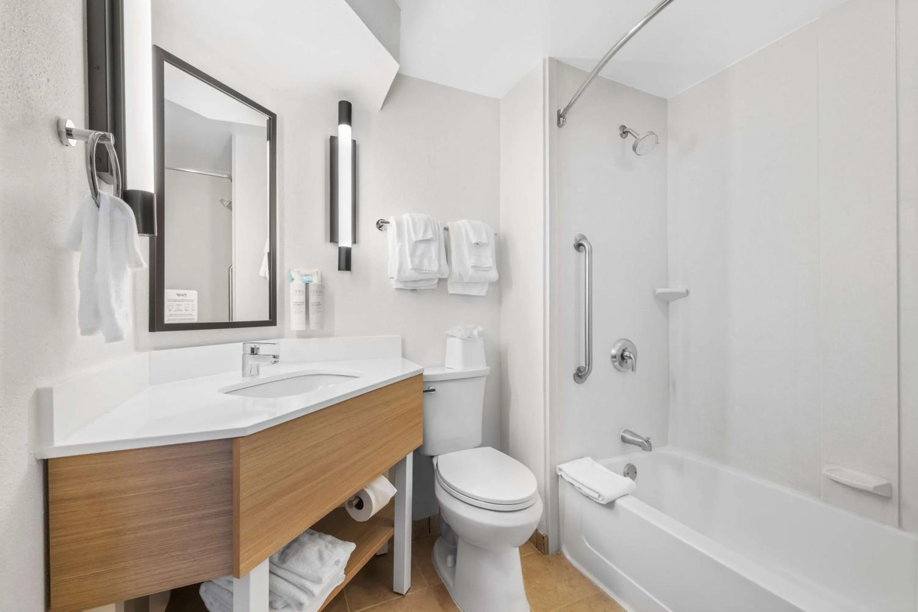 Bathroom in Spark by Hilton Colorado Springs I 25 Central