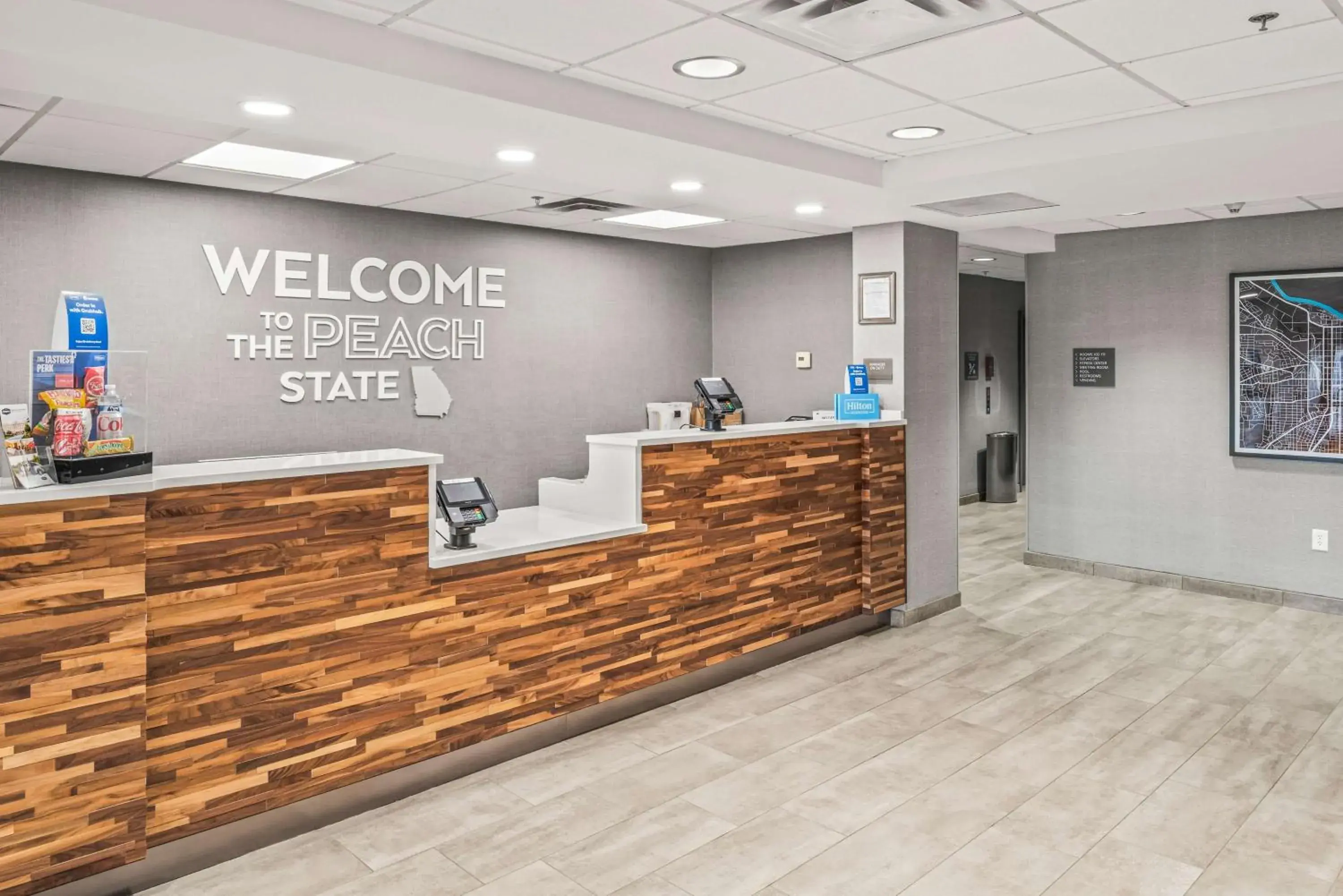 Lobby or reception in Hampton Inn Columbus-North Lobby or reception in Hampton Inn Columbus-North