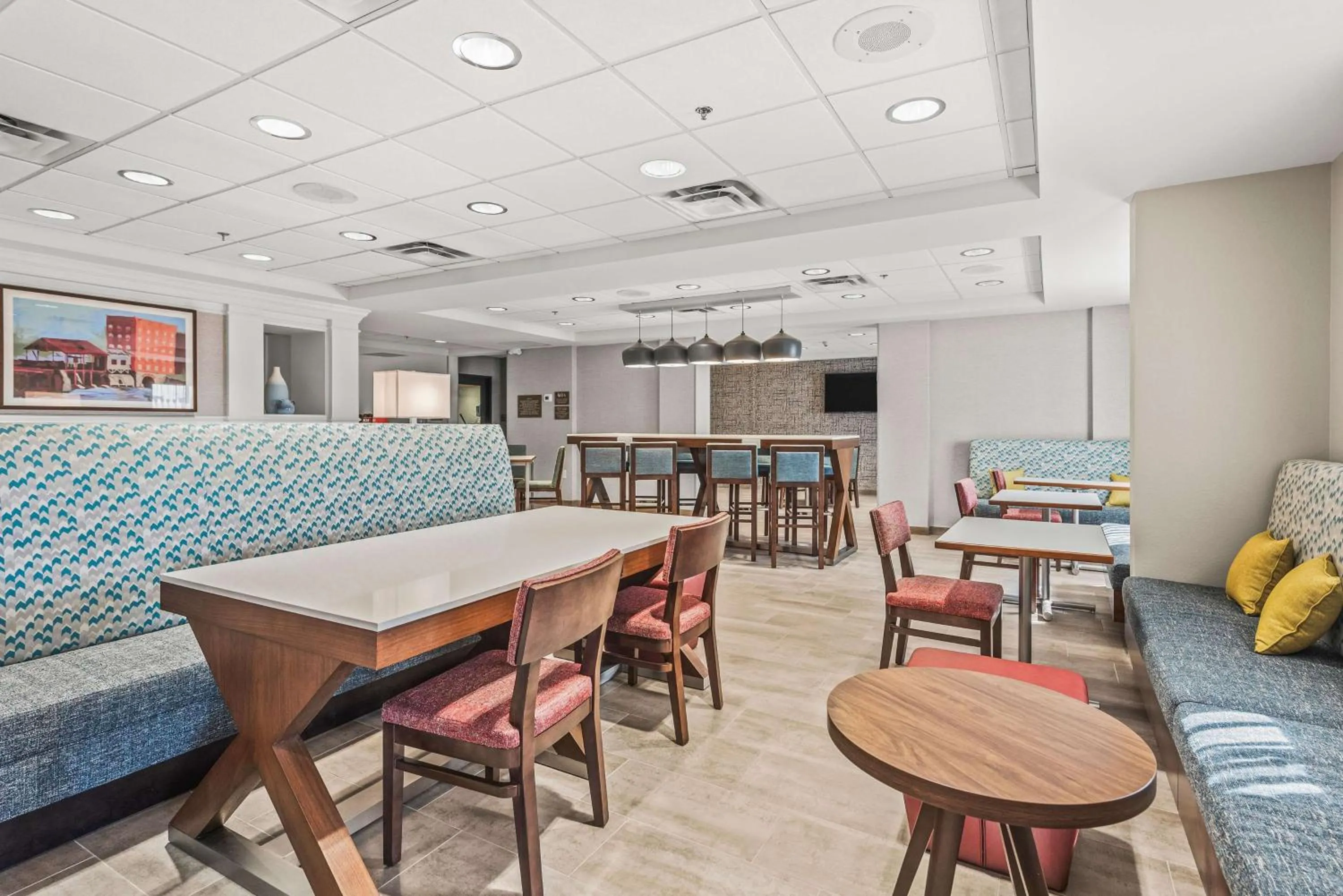 Breakfast in Hampton Inn Columbus-North