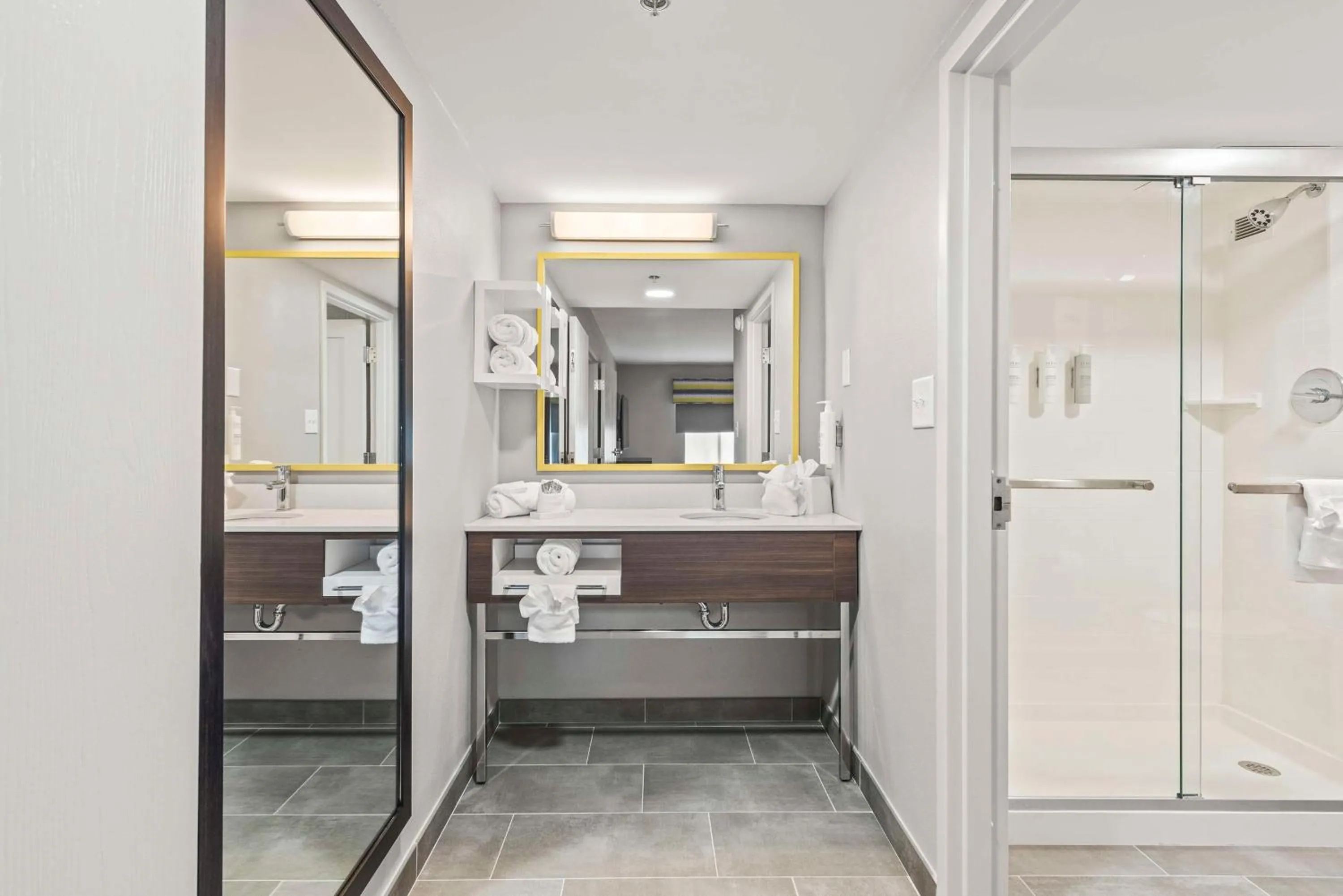 Bathroom in Hampton Inn Columbus-North